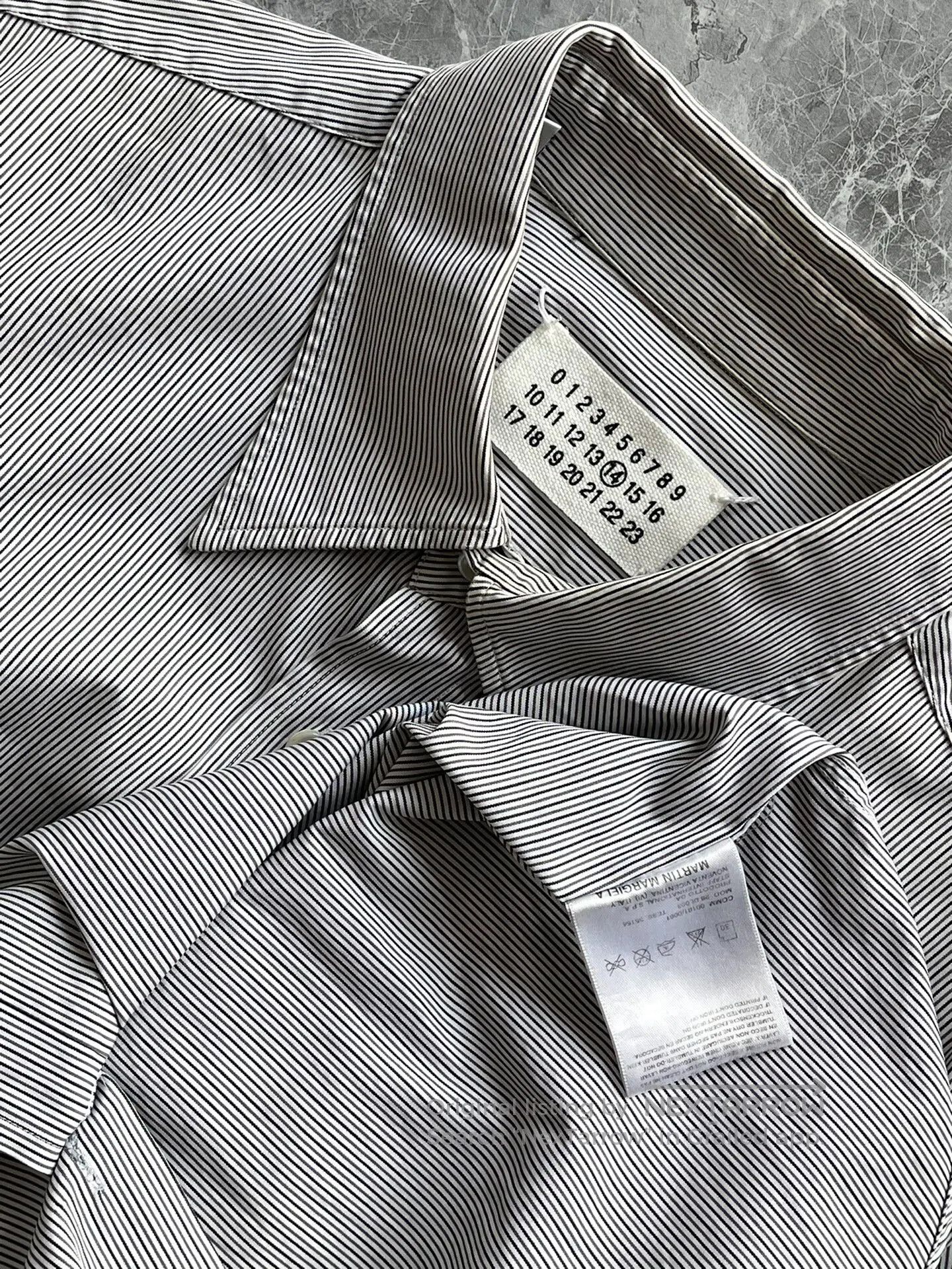 Maison Margiela Maison Martin Margiela Striped Shirt IV Size. Size US L / EU 52-54 / 3 - 4 Thumbnail