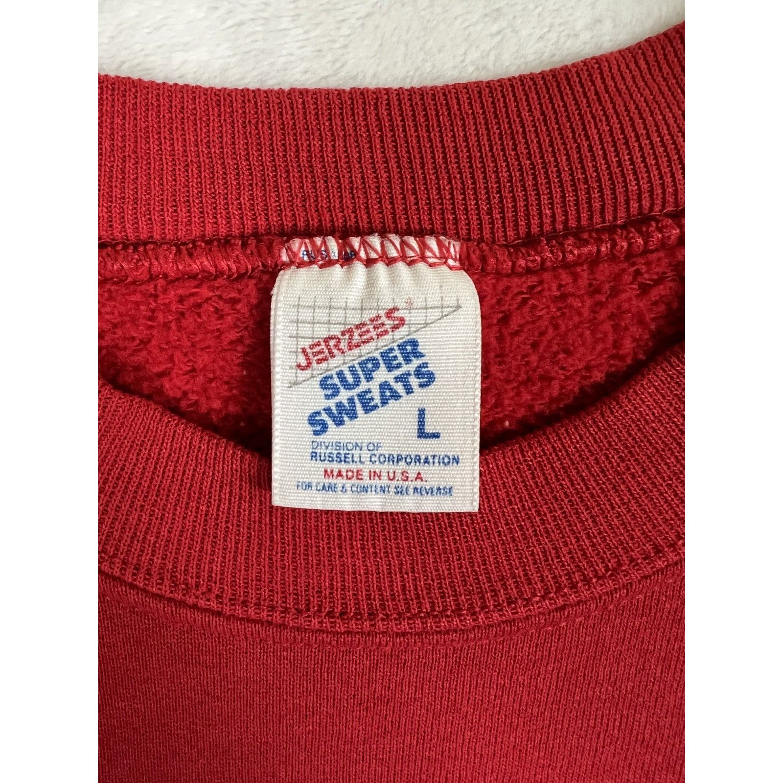 Jerzees Vintage Drytown Club California Sweatshirt Size Large USA Ma Size US L / EU 52-54 / 3 - 5 Thumbnail
