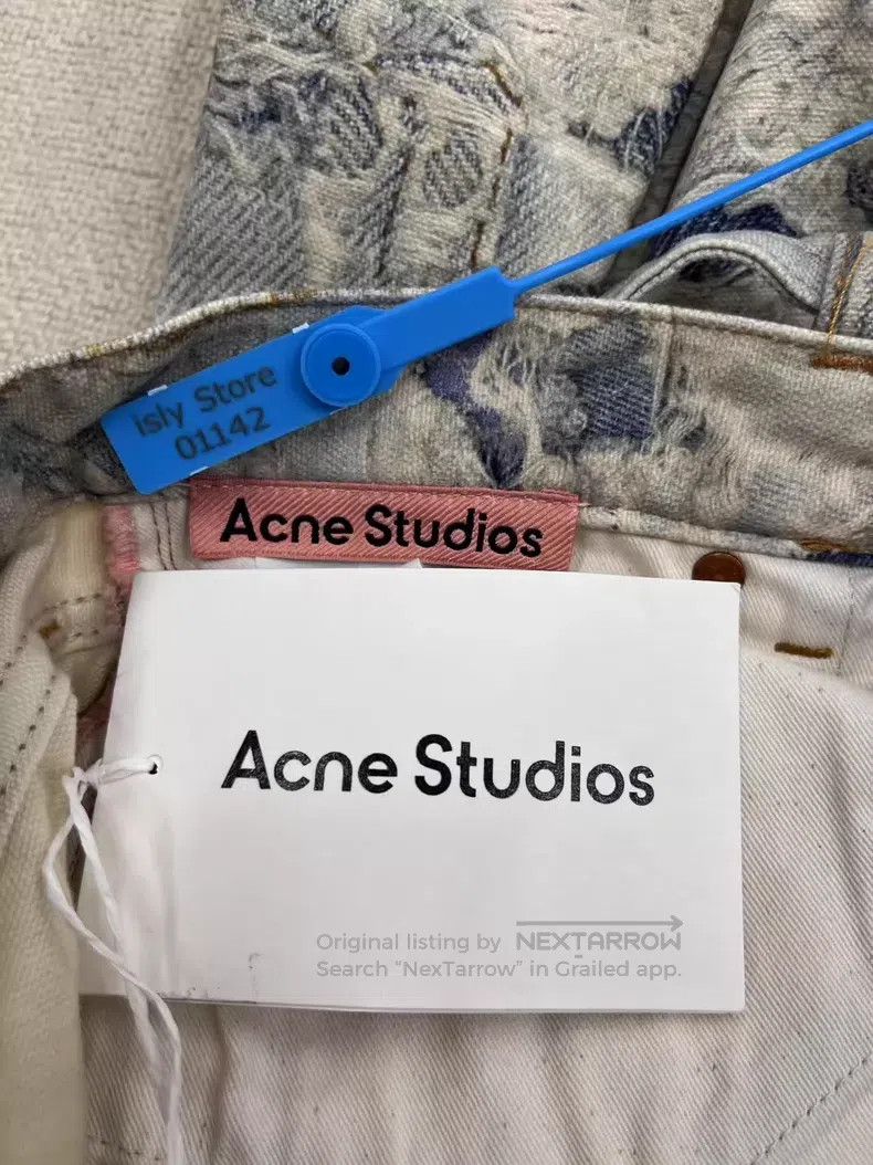 Acne Studios Acne Studios Heavy Destruction Illusion Ink Faded Effect C Size US 38 / EU 54 - 4 Thumbnail