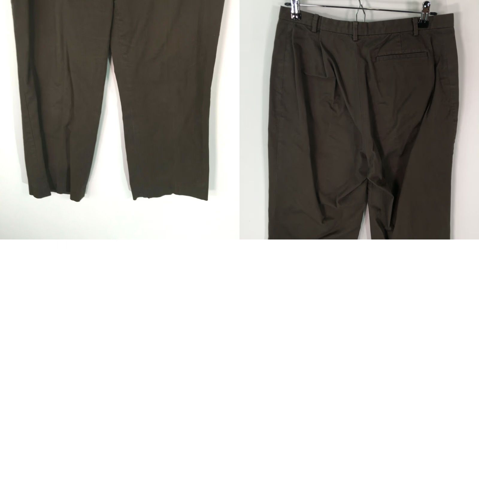 Gap Gap Womens Casual Regular Cropped Stretch Brown Dress Pants Size 12 Size 34" / US 12 / IT 48 - 8 Thumbnail