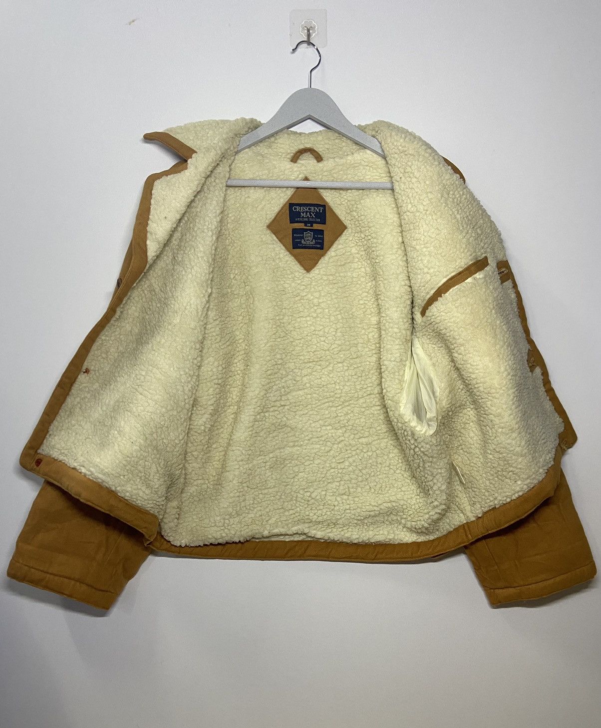 Japanese Brand VINTAGE CRESCENT MAX SHEARLING JACKET Size US M / EU 48-50 / 2 - 3 Thumbnail