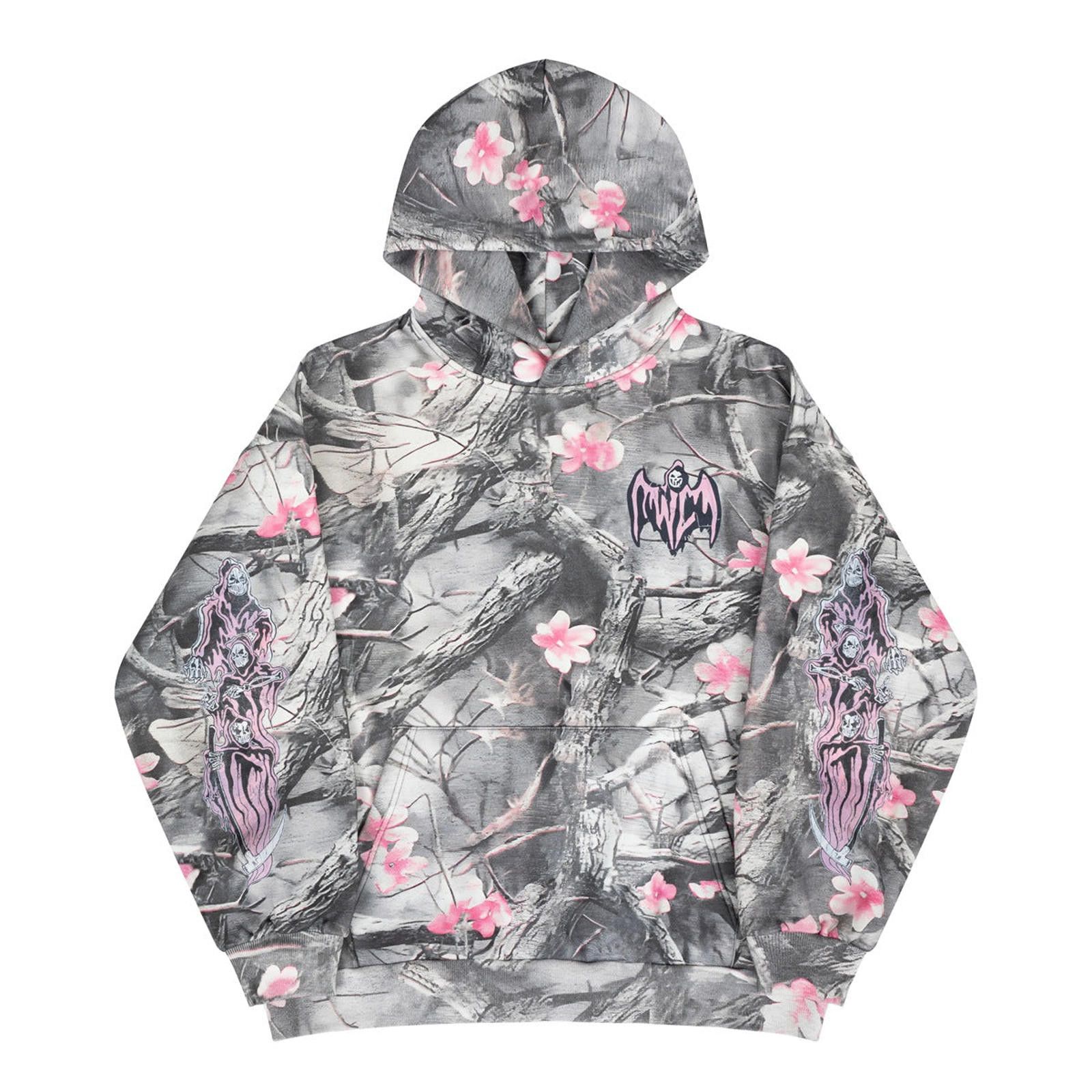 Japanese Brand Digital Camo Graphic Floral Pullover Hoodie Size US M / EU 48-50 / 2 - 1 Thumbnail