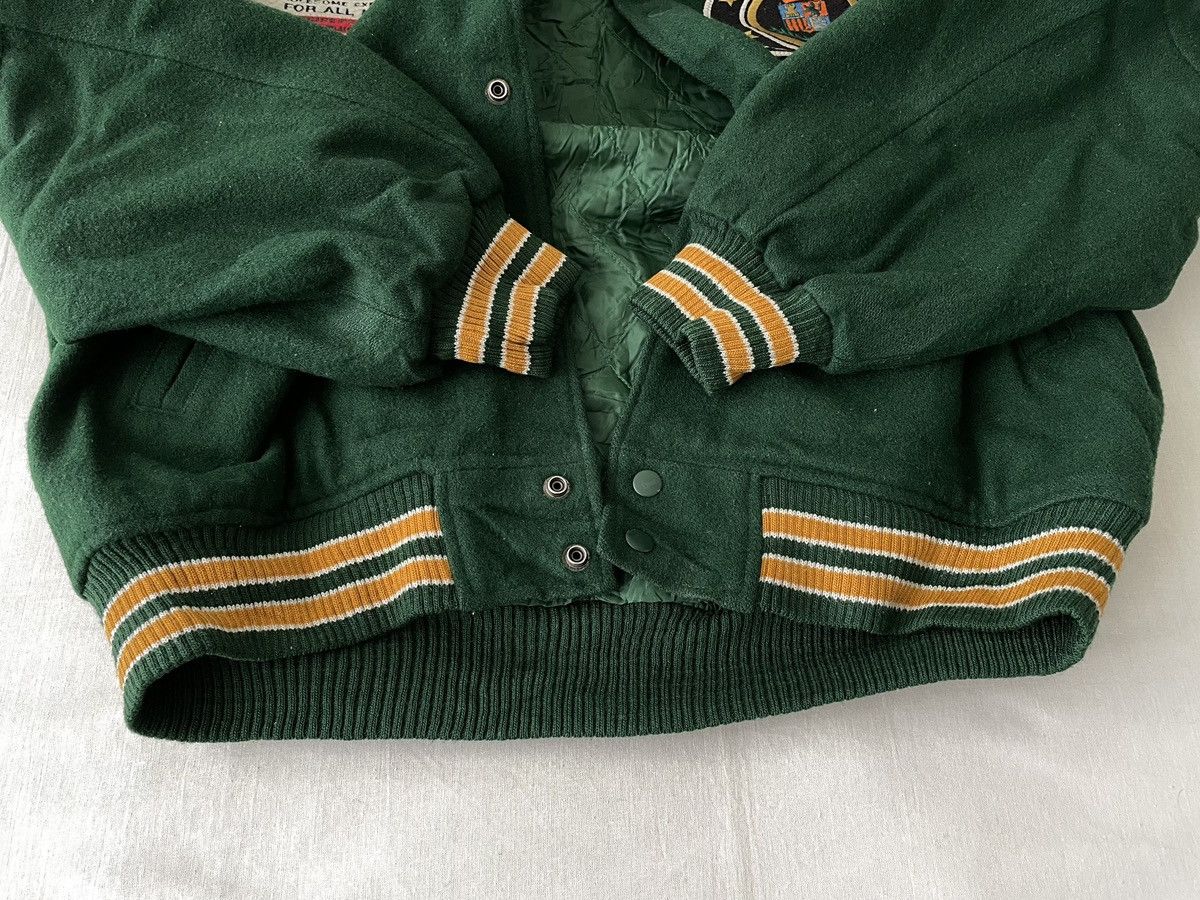Toyo Enterprises Power Crush Japan Racing Motorsports Wool Varsity Jacket Size US L / EU 52-54 / 3 - 14 Thumbnail
