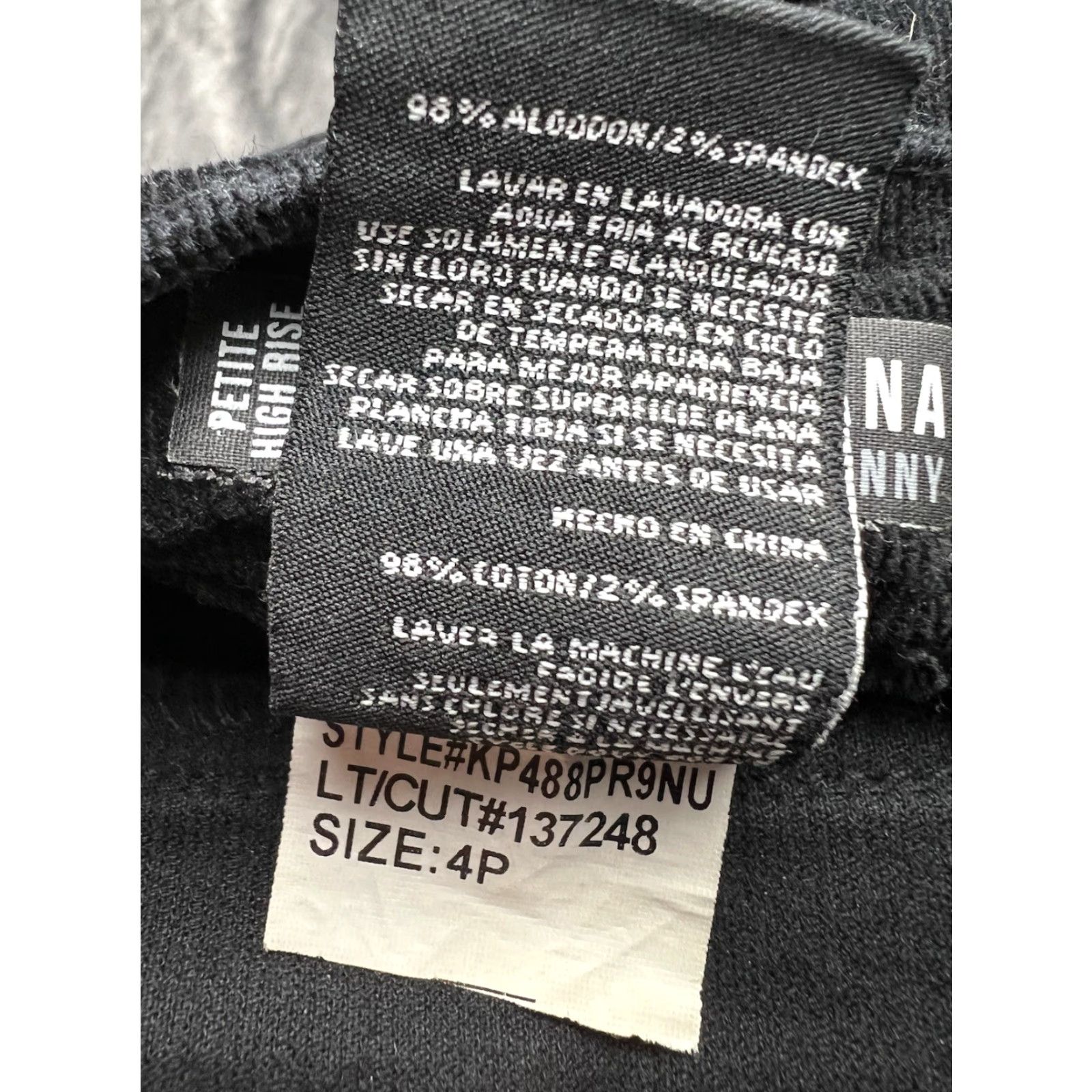 Vintage KUT from the Kloth Womens Jeans 4 Black High Rise Fab Ab Skinny 29x26.5 City Preppy Bohemian Vintage: No Mens Womens Size 27" / US 4 / IT 40 - 3 Thumbnail
