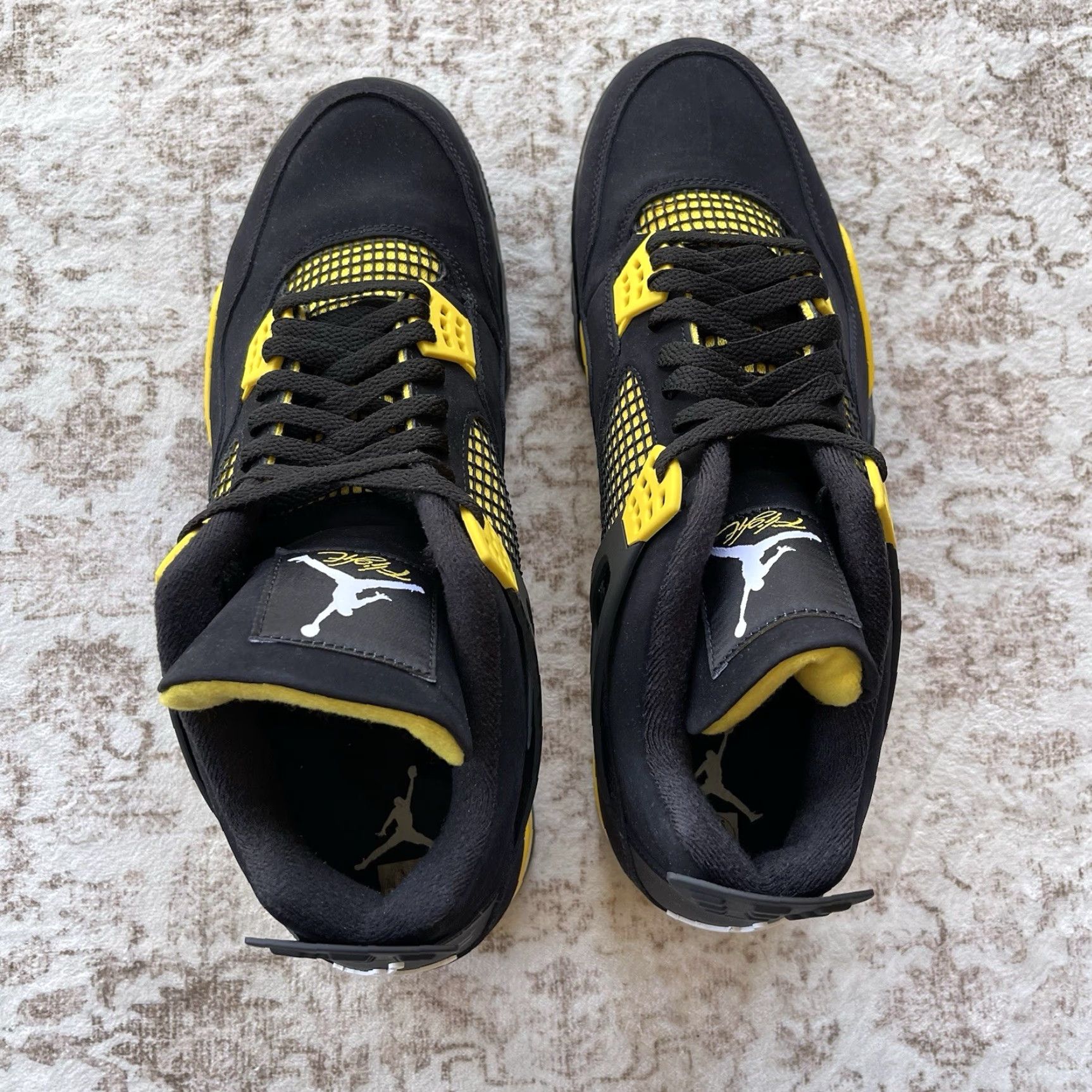 Air Jordan 4 Retro \'Thunder\' 2023 DH6927-017 BRAND NEW MENS SIZE 11 Jordan 4 Retro Thunder Sneaker DH6927-017 Men main image 4