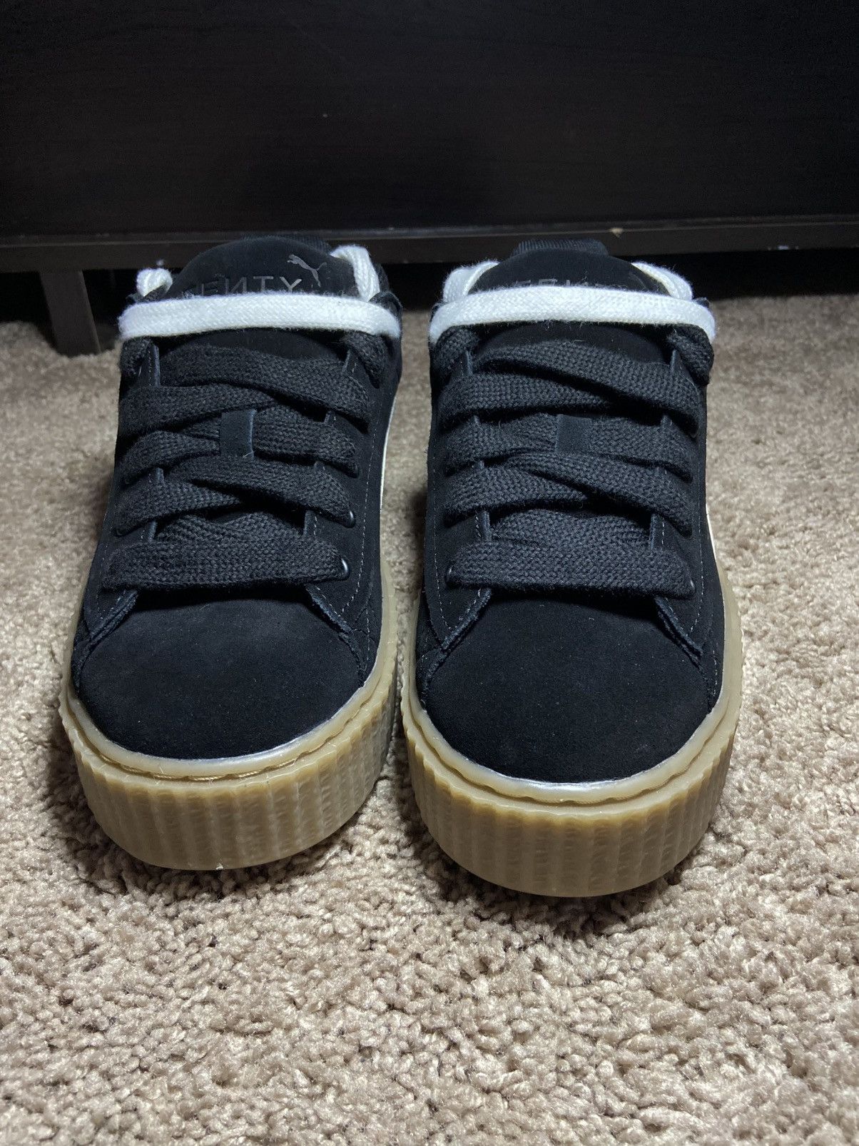 Fenty PUMA x Fenty Creeper Suede Black/Gum - Size 9.5 Size US 9.5 / IT 39.5 - 3 Thumbnail