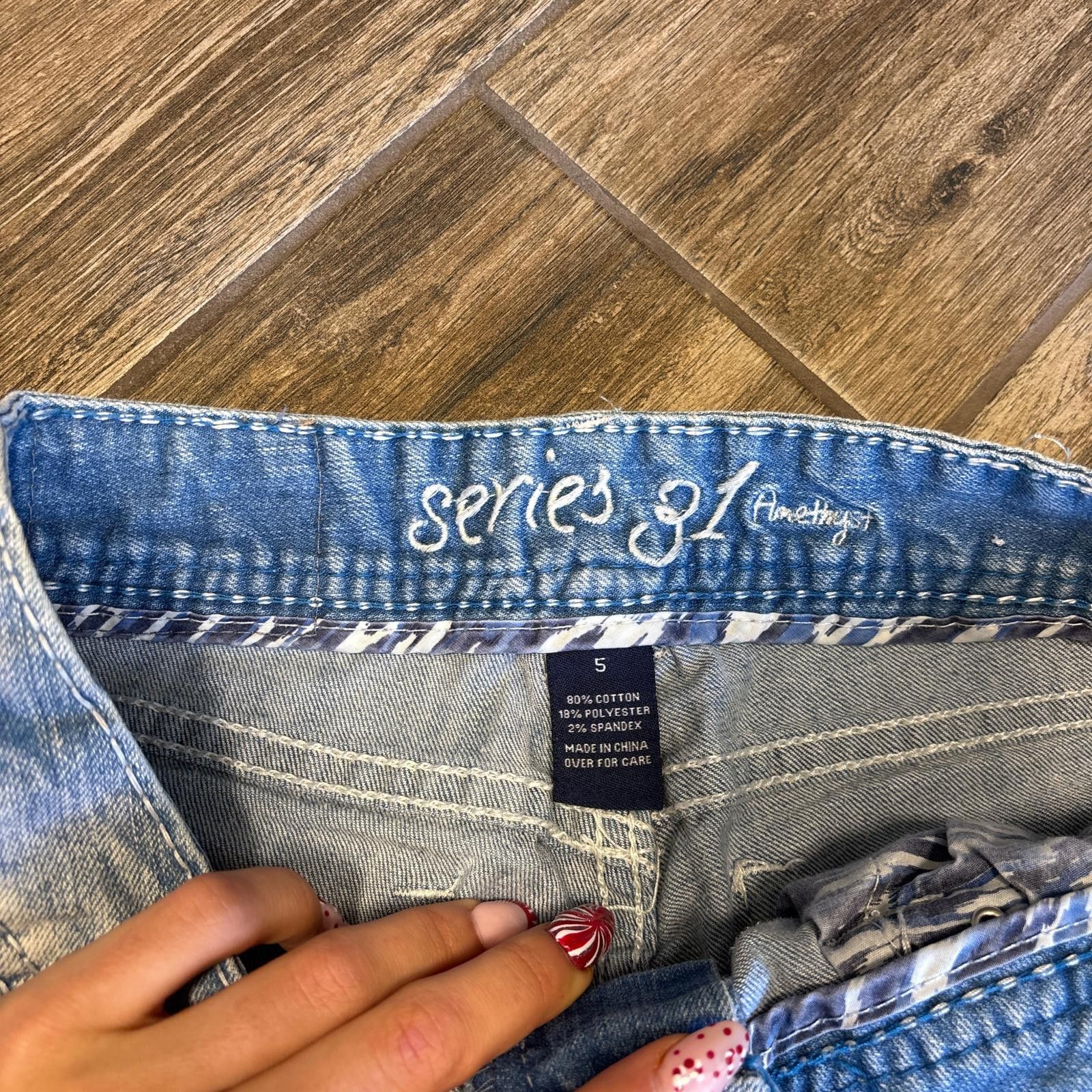 Other y2k distressed light wash low waisted jeans Size 30" / US 8 / IT 44 - 8 Thumbnail