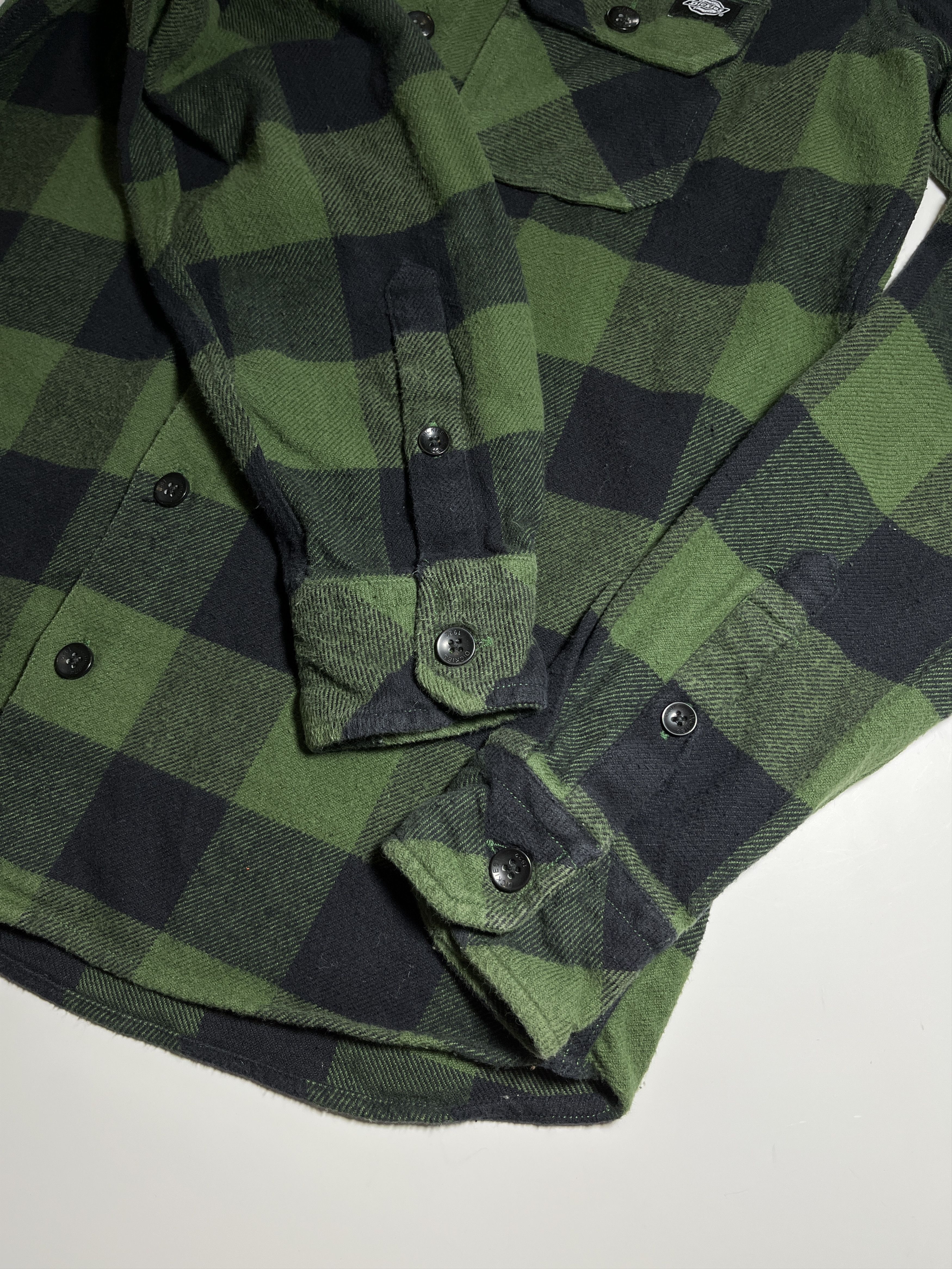 Dickies × Flannel Dickies Green Big Check Flannel Shirt Size S Size US S / EU 44-46 / 1 - 8 Thumbnail