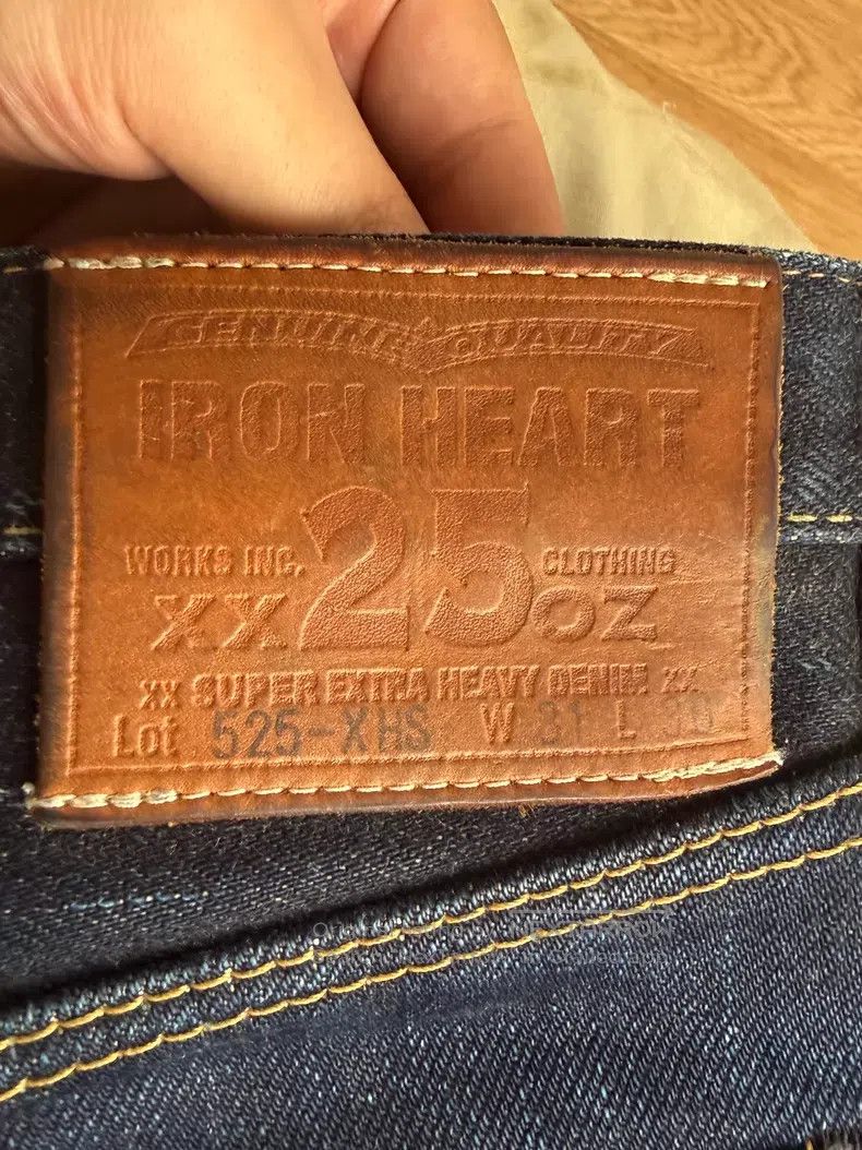 Iron Heart Iron Heart Heavy red-eared primary-colored jeans Size US 32 / EU 48 - 2 Thumbnail