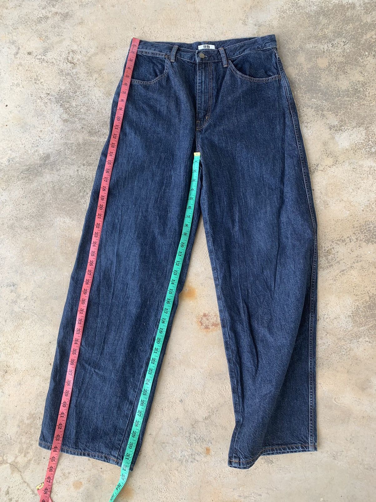 Christophe Lemaire Uniqlo Lemaire Baggy Jeans Pants Size US 33 - 4 Thumbnail
