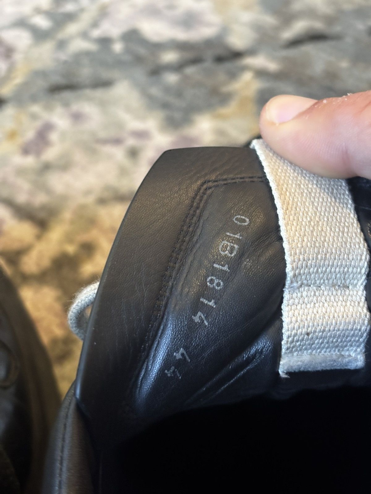Rick Owens Rick Owen Black Leather Geth Runners Size US 10 / EU 43 - 7 Thumbnail