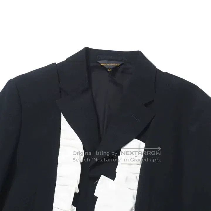 Comme des Garcons Comme des Garcons Black Retro Lace Design Top Size M / US 6-8 / IT 42-44 - 5 Thumbnail