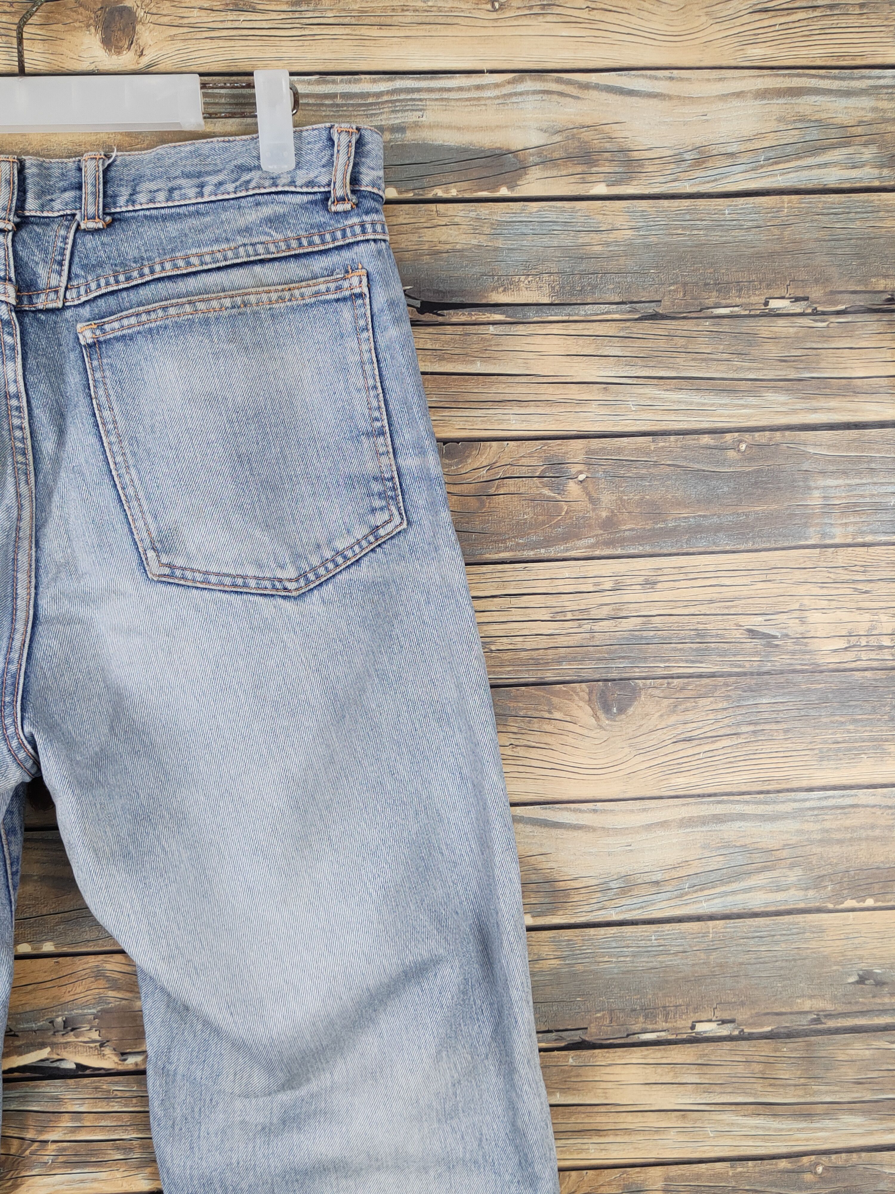 Edwin Edwin Light Blue Distressed Ripped denim Jeans #W1800 Size US 33 - 10 Thumbnail
