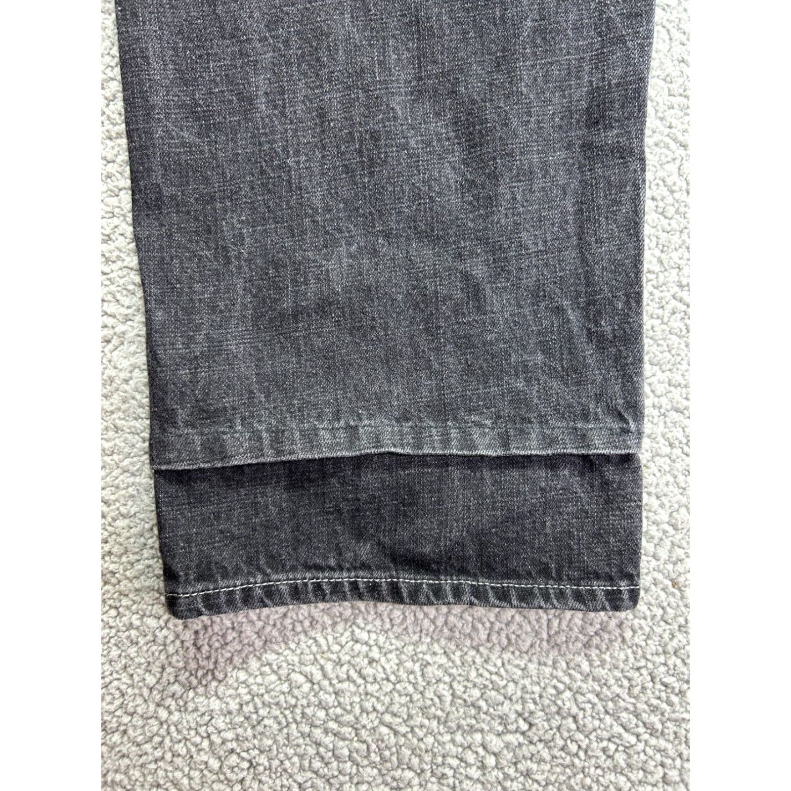 Avirex VINTAGE Avirex Jeans Mens 34x32 Baggy Black Embroidered Y2K 90s Skate RARE READ Size US 34 / EU 50 - 6 Thumbnail
