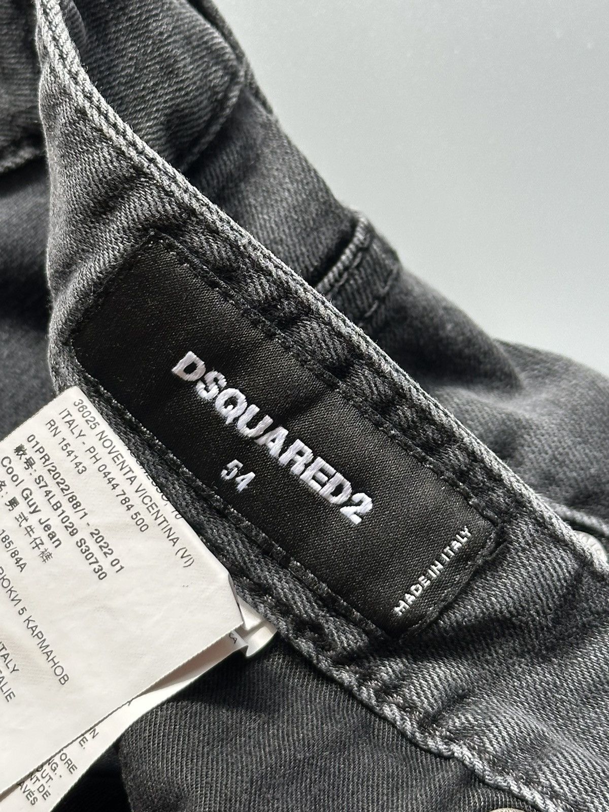 Dsquared2 Dsquared2 Jeans Men's Size 54 Gray Cool Guy Slim Fit Size US 38 / EU 54 - 10 Thumbnail