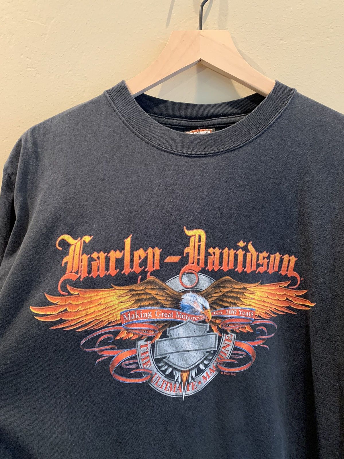 Harley Davidson × Vintage *RARE* Vintage Harley Davidson Gainesville Florida T-Shirt L Size US L / EU 52-54 / 3 - 3 Thumbnail