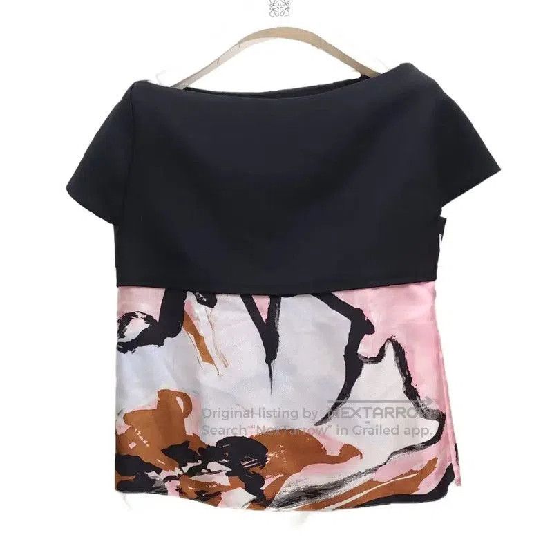 Other Dior Multicolor Silk Summer Short Sleeve Shirt . Size XS / US 0-2 / IT 36-38 - 2 Thumbnail