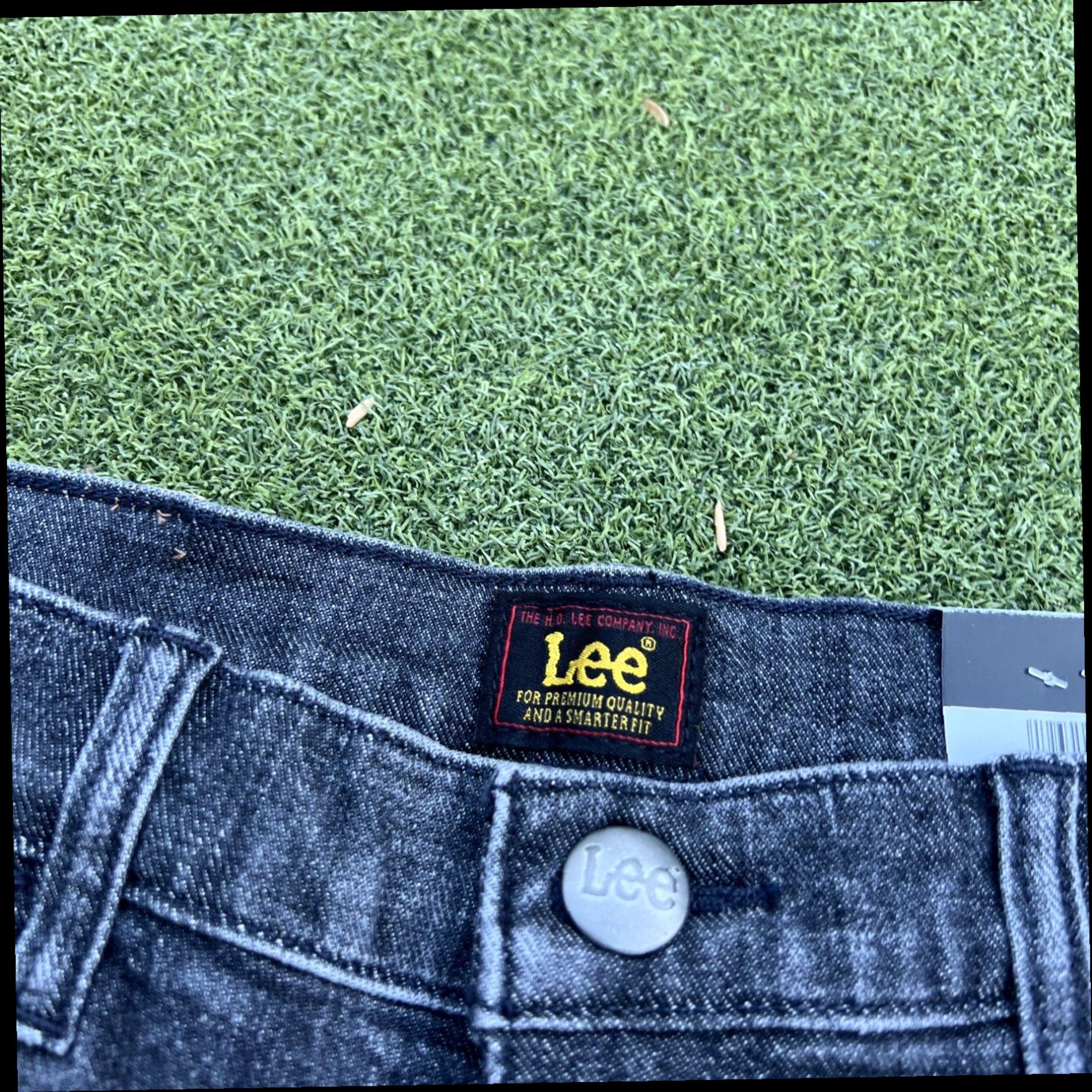 Lee New LEE Womens Flared Jeans Size 6 Medium Wash Cotton Spandex Blend Black Size 28" / US 6 / IT 42 - 7 Thumbnail