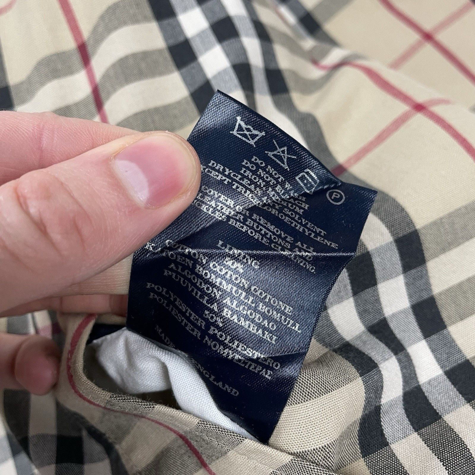 Burberry Burberry Nova Check Jacket Vintage Reversible Coat 50 L Size US L / EU 52-54 / 3 - 8 Thumbnail