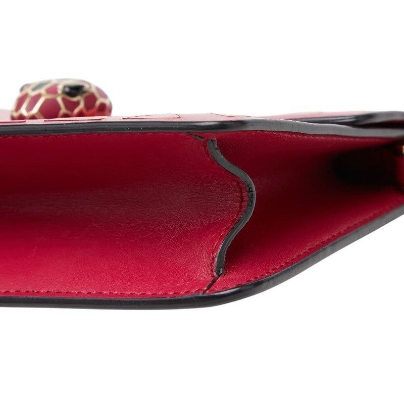 Bvlgari Bvlgari Serpenti Forever Chain Handbag Pink Size ONE SIZE - 10 Thumbnail