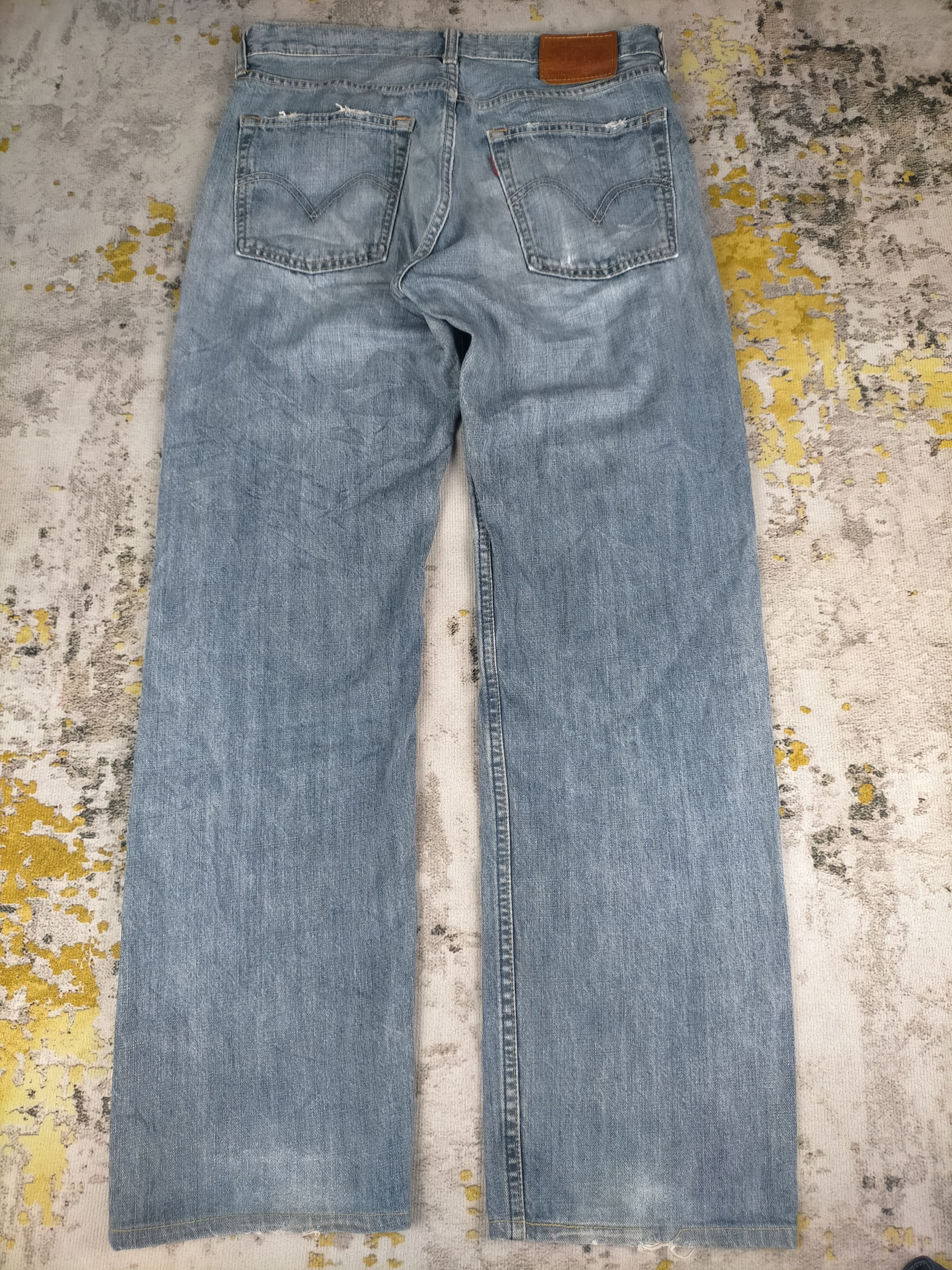 Levi's 🔥90s Vintage Levis 503 Mudwash Distressed Loose Jeans Size US 31 - 4 Thumbnail