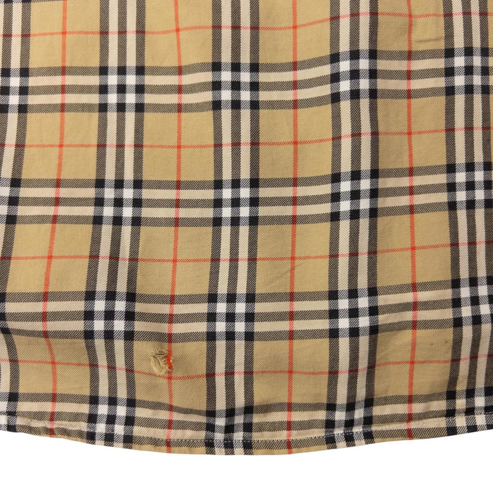 Burberry Vintage Burberry Nova Check Long Sleeve Shirt Size M Size US M / EU 48-50 / 2 - 6 Thumbnail