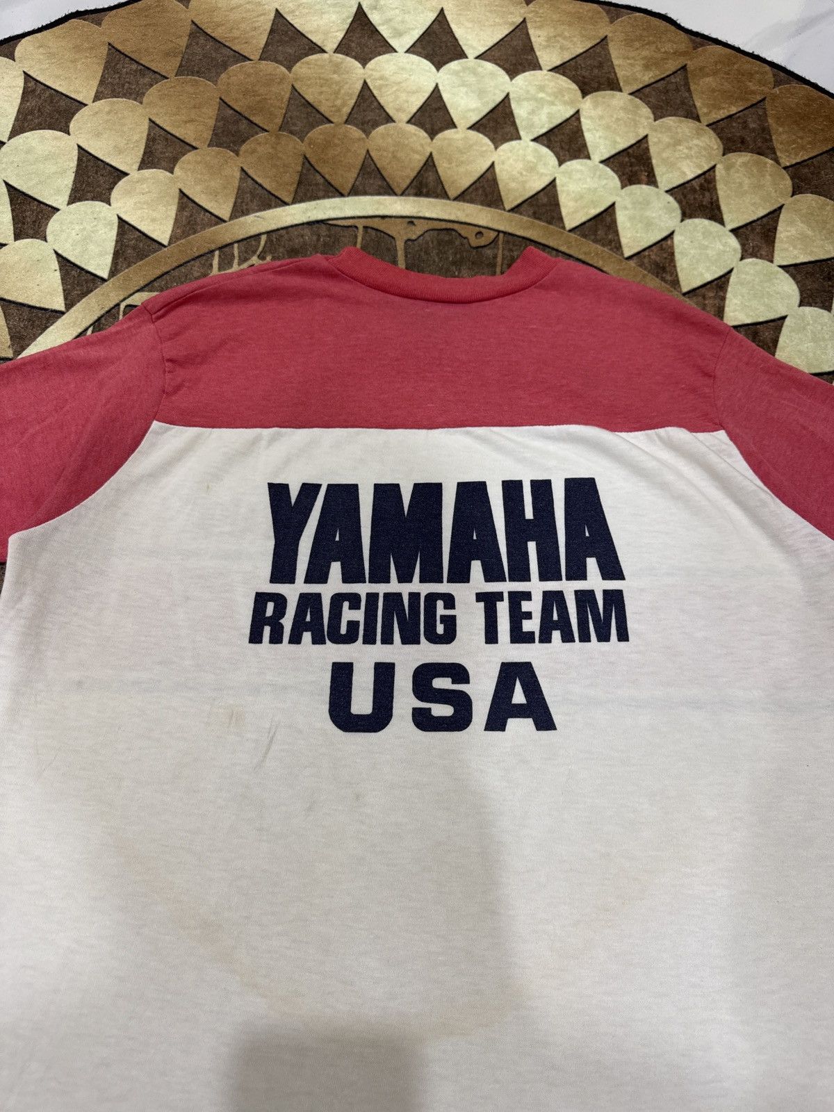 Vintage ‼️Rare Vintage Team Yamaha Racing Usa 80s‼️ Size US L / EU 52-54 / 3 - 13 Thumbnail