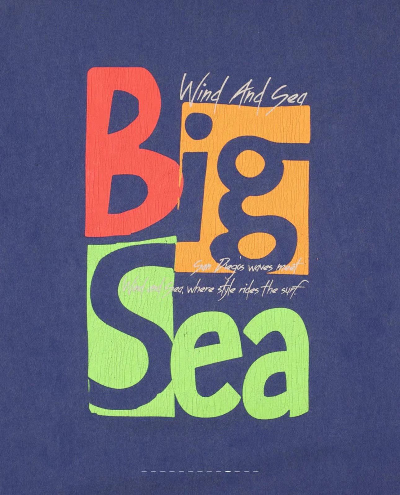 Supreme WIND AND SEA Big Sea Crew Neck Sweatshirt Ｑ22 Size US M / EU 48-50 / 2 - 2 Thumbnail