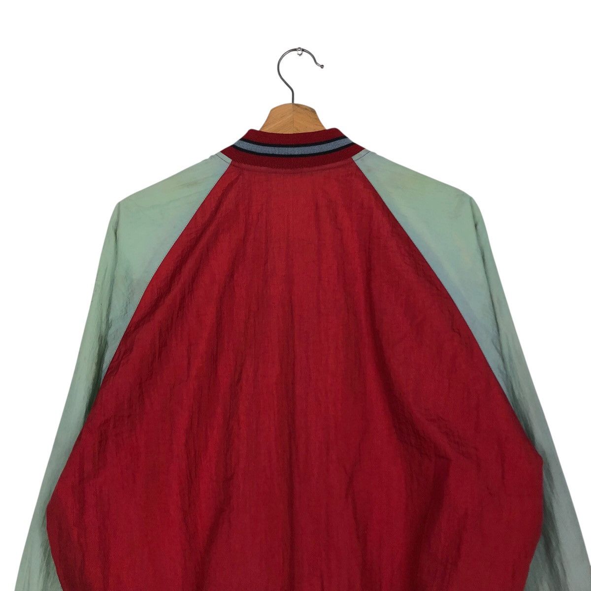 Japanese Brand 📌Vintage Varsity Bomber Jacket Troy Bros Issey Miyake Size US M / EU 48-50 / 2 - 10 Thumbnail