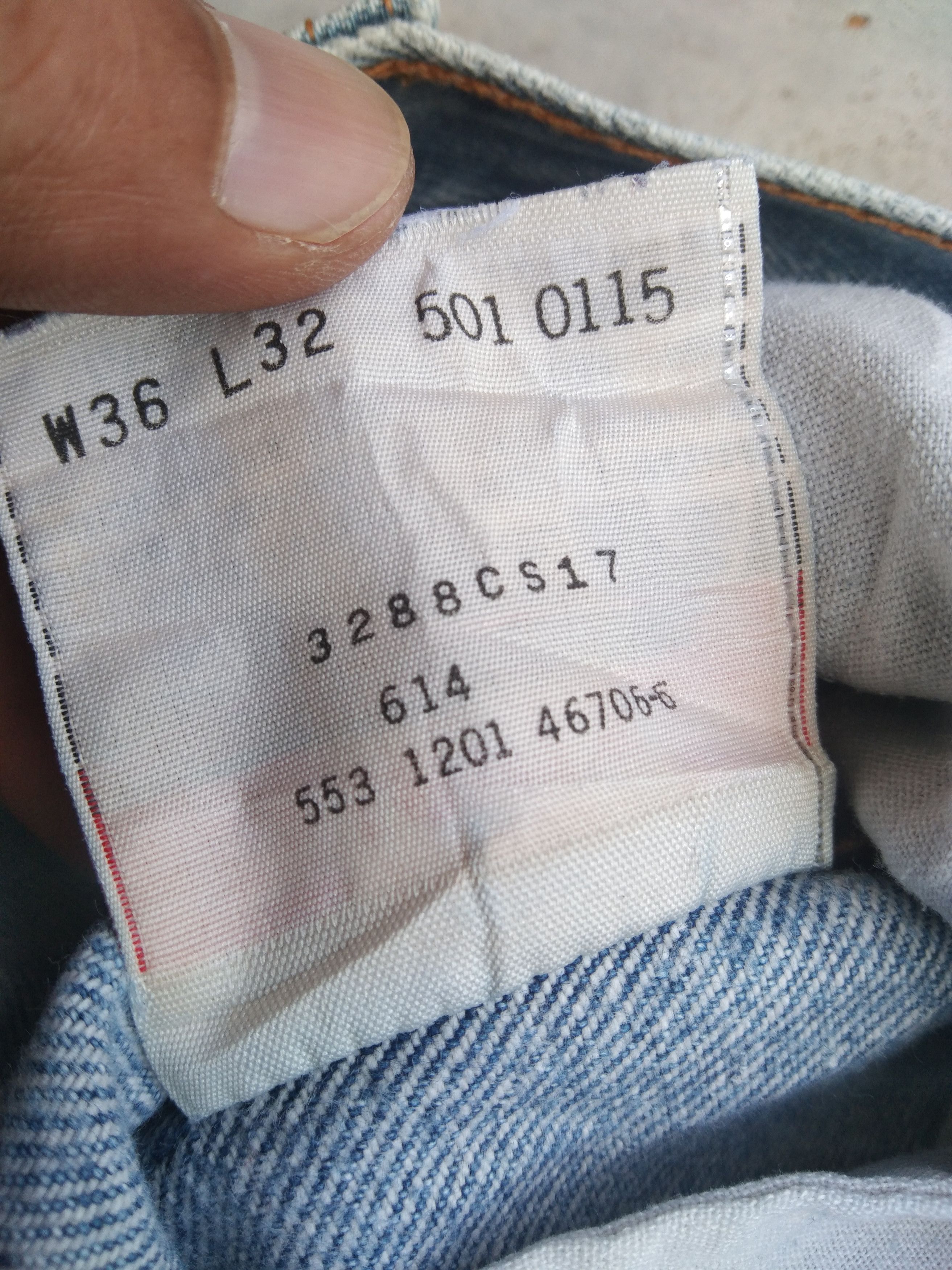 Levi's Vintage Levi's 501 Made In USA Painter Distressed Jeans Size US 34 / EU 50 - 13 Thumbnail