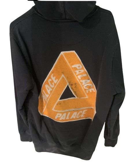 Palace Vintage Palace Tri Chenille Hoodie in Navy Distressed Style Size US M / EU 48-50 / 2 - 2 Thumbnail