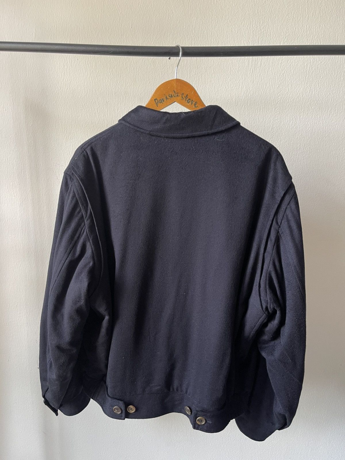 Brioni Brioni Wool Button Bomber Jacket Size US L / EU 52-54 / 3 - 7 Thumbnail