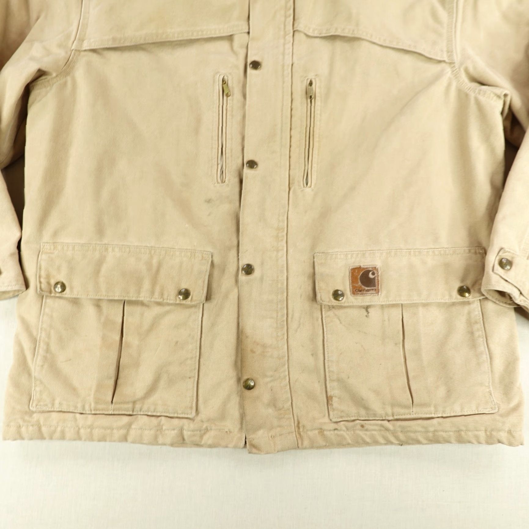 Carhartt Vintage Carhartt Jacket Mens Large Duck Canvas Chore Barn Coat 90s Union Size US L / EU 52-54 / 3 - 3 Thumbnail