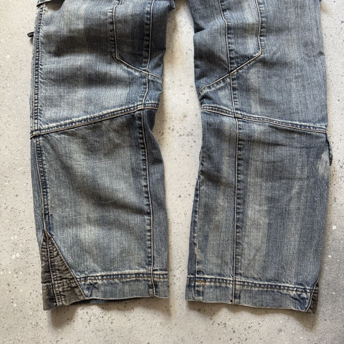 If Six Was Nine Avant Garde Vintage Washed Denim Jeans Size US 30 / EU 46 - 12 Thumbnail