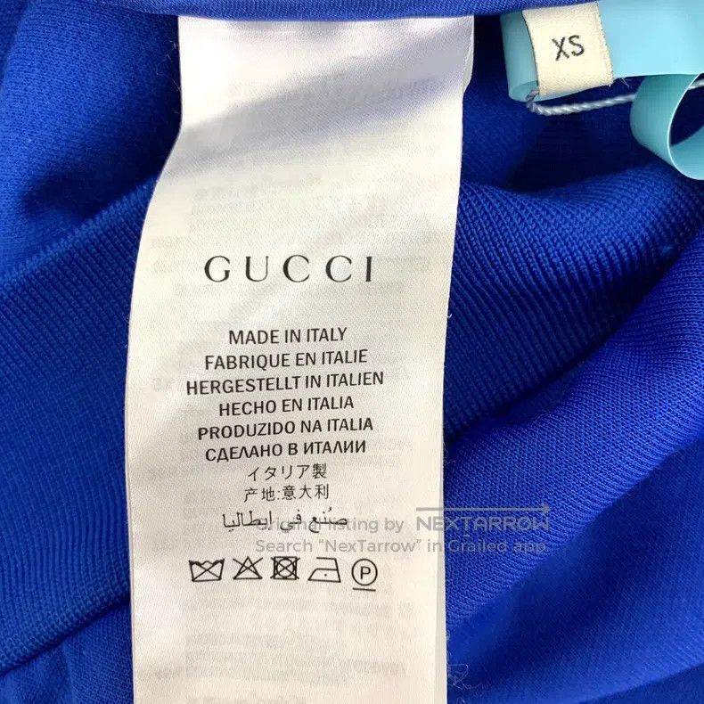 Gucci Gucci Colour block striped logo jacquard stitching stand-u Size US XS / EU 42 / 0 - 6 Thumbnail