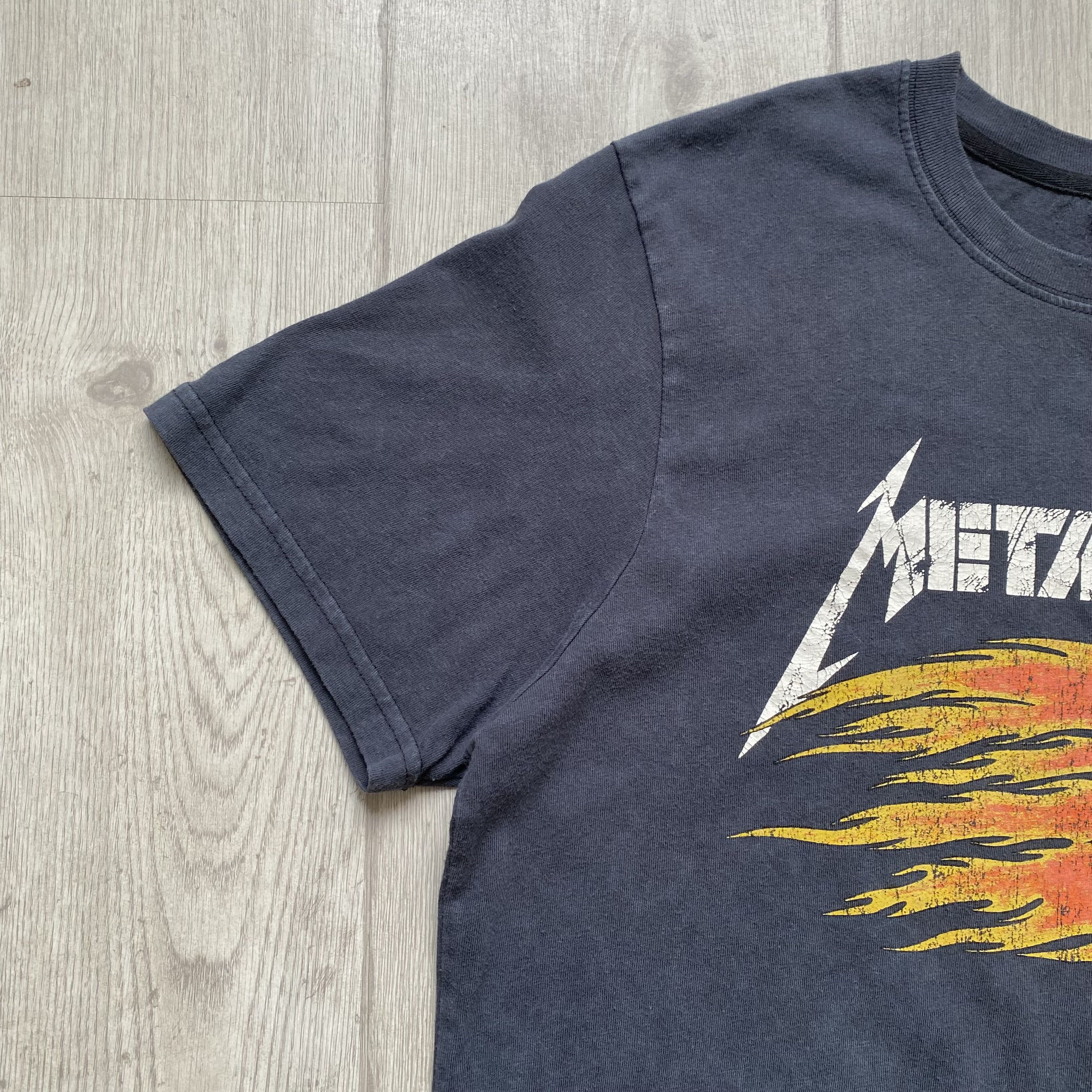 Metallica Metallica tee Flame Skull Pushead X Superdry rock band Size US M / EU 48-50 / 2 - 4 Thumbnail