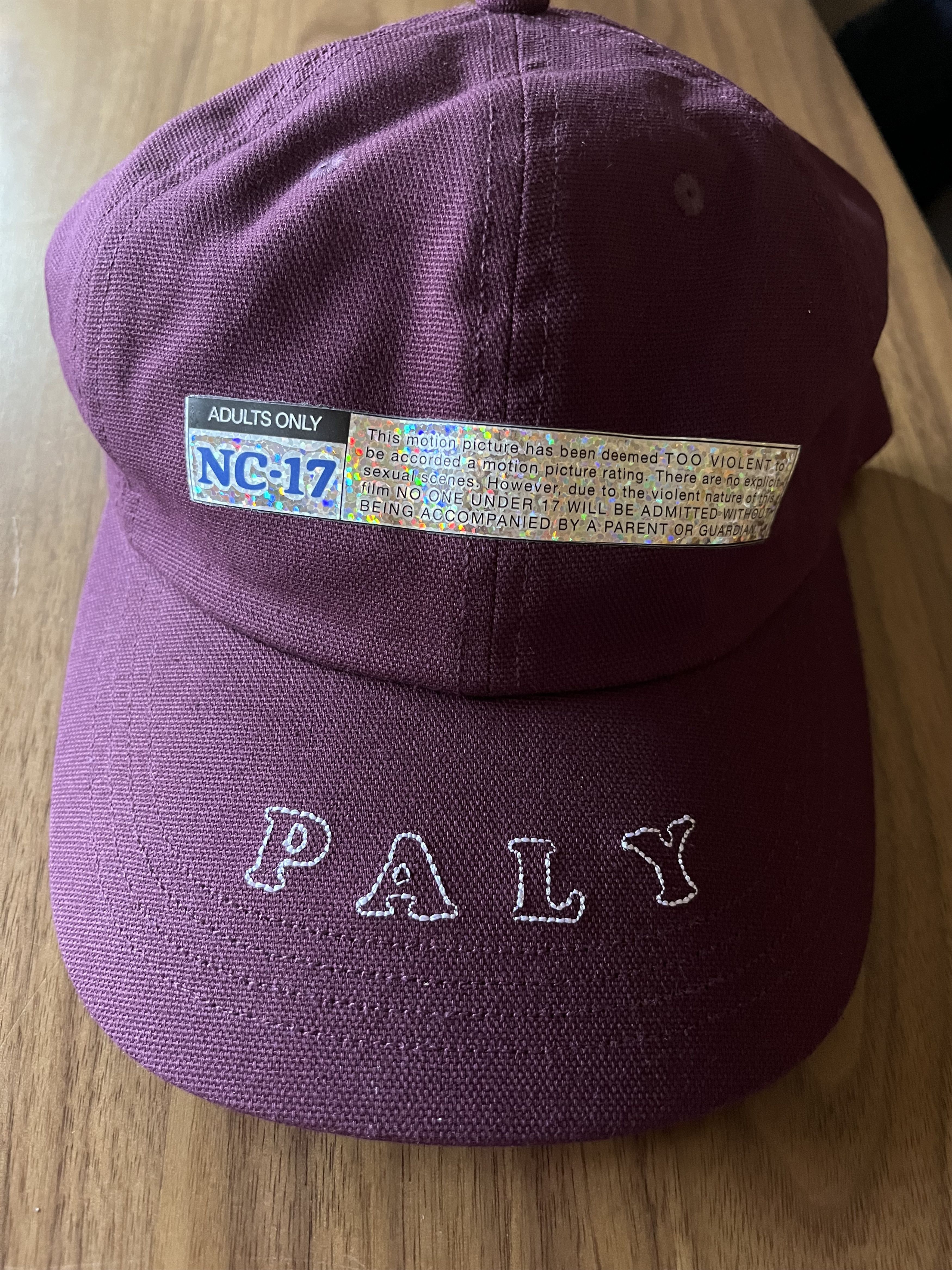 Paly Hollywood Paly Hollywood Maroon Hat Size ONE SIZE - 1 Thumbnail
