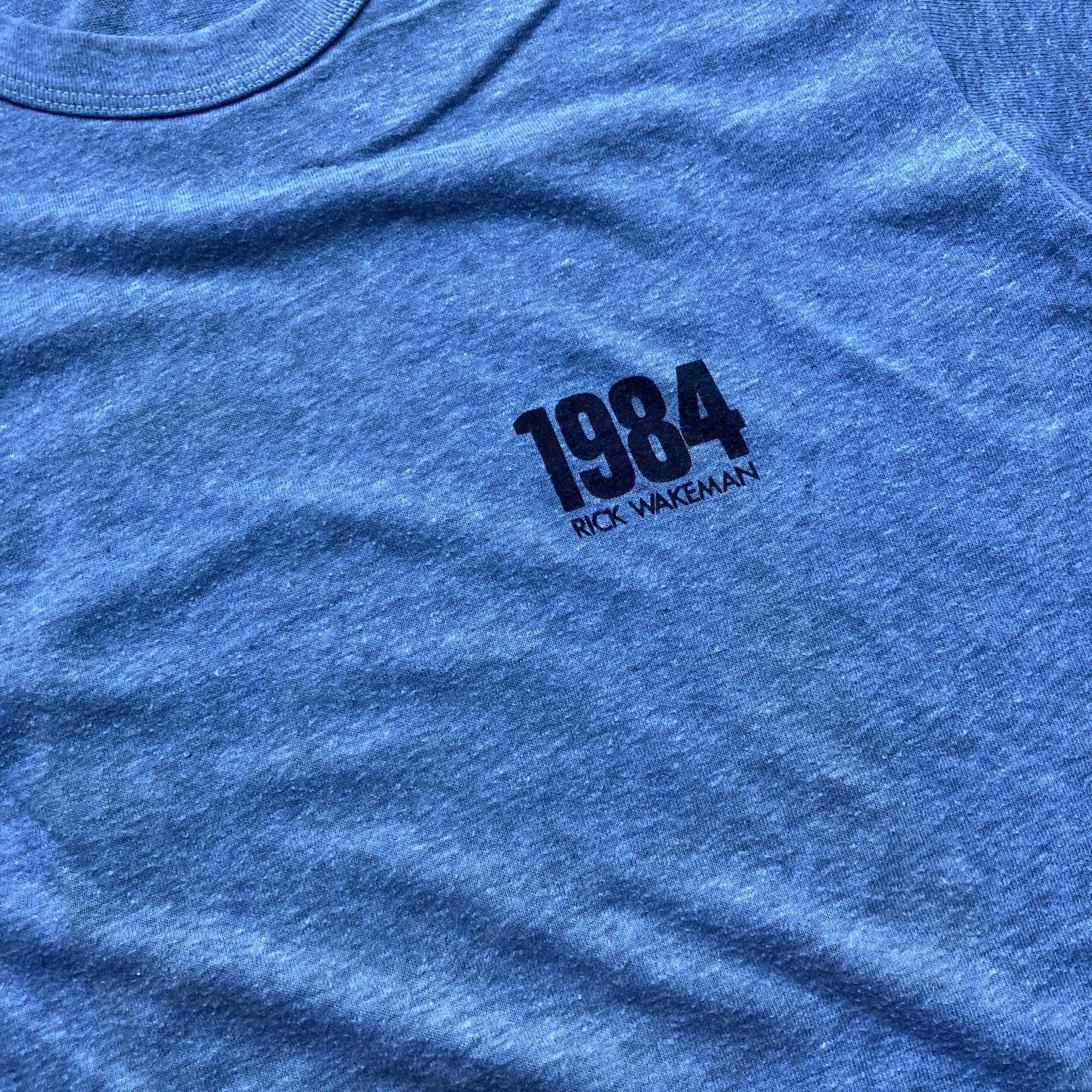 Hanes Rick Wakeman 1984 Vintage Tee Hanes M38-40 Single Stitch Gra Size US M / EU 48-50 / 2 - 3 Thumbnail