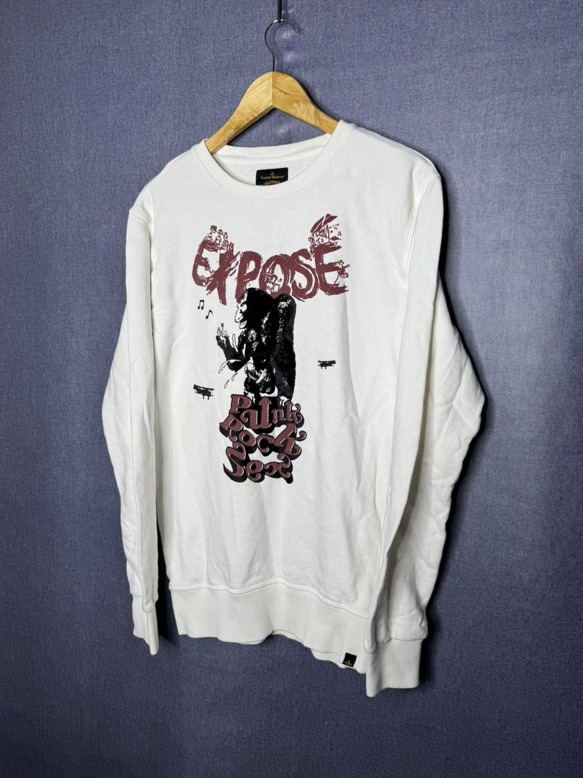 Vivienne Westwood Vivienne Westwood Anglomania Sweatshirt Expose Punk Rock Sex Size US M / EU 48-50 / 2 - 3 Thumbnail
