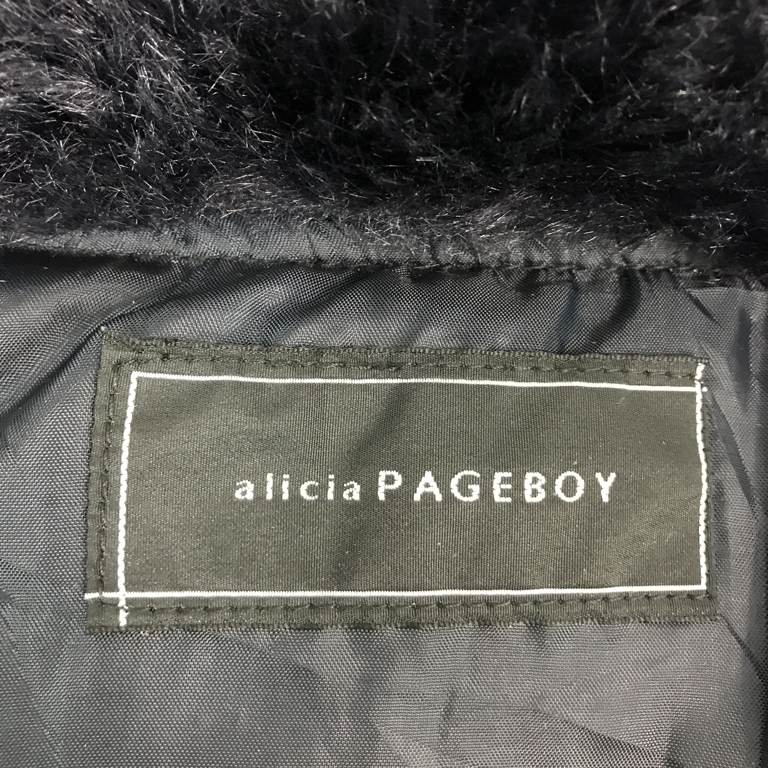 Japanese Brand alicia pageboy Japan design puffer fur hoodies jacket Size US L / EU 52-54 / 3 - 10 Thumbnail