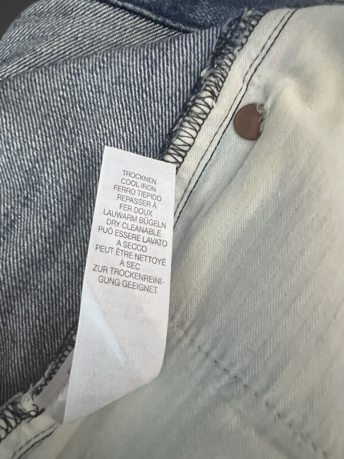 Paul Smith Mainline faded cropped cuffed jeans, selvedge denim, size 36 Size US 36 / EU 52 - 16 Thumbnail