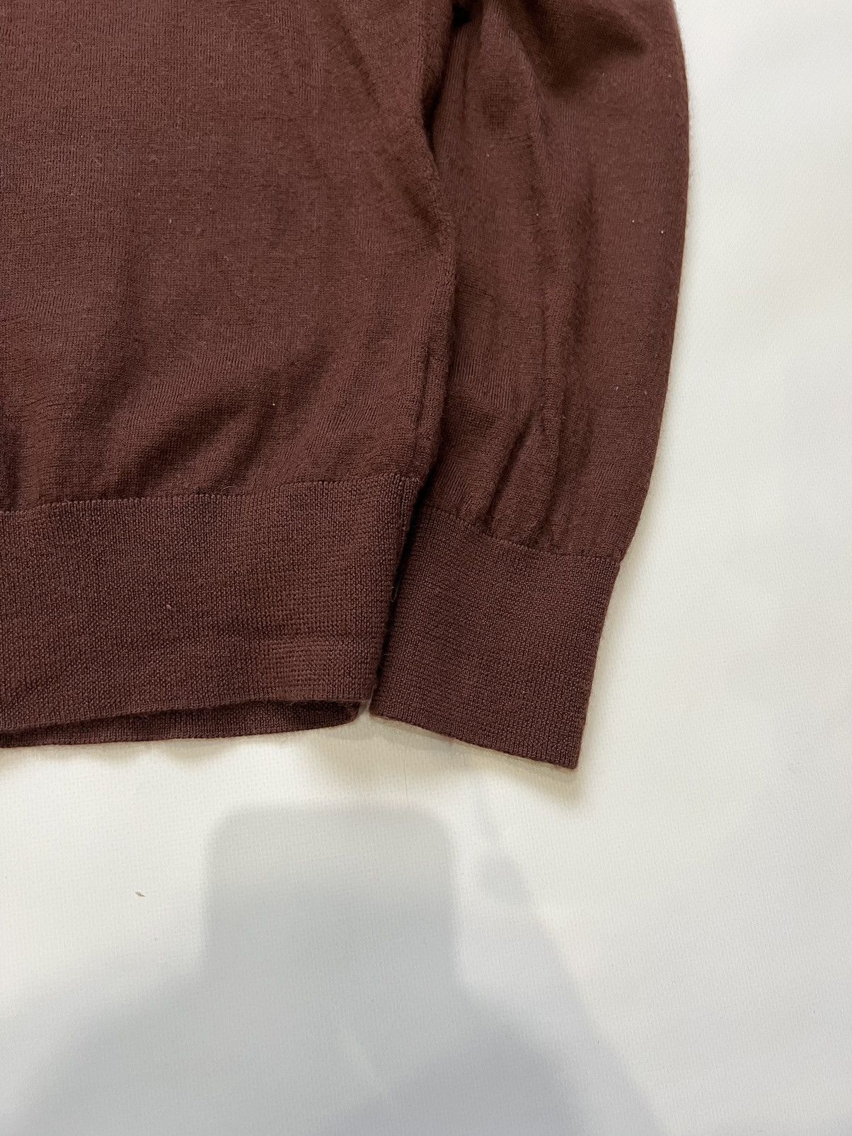 Allsaints Allsaints Red Cherry Merino Polo Shirt Sweater Size US S / EU 44-46 / 1 - 5 Thumbnail