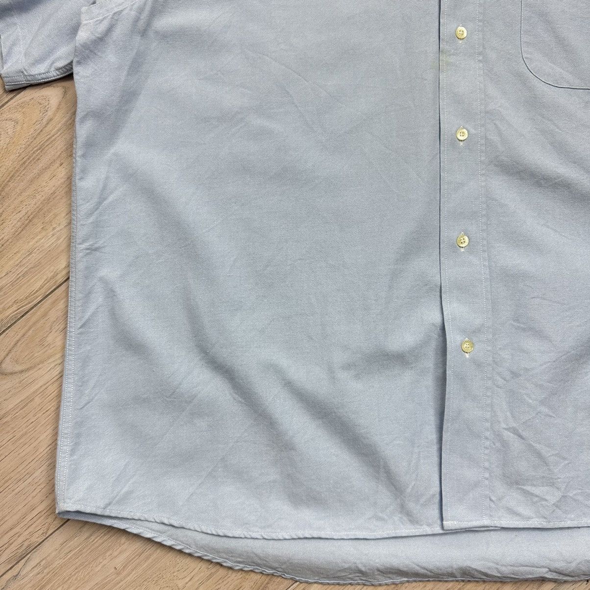 Lacoste Vintage Lacoste Short Sleeve Button Up Classy Shirt Size US XL / EU 56 / 4 - 3 Thumbnail