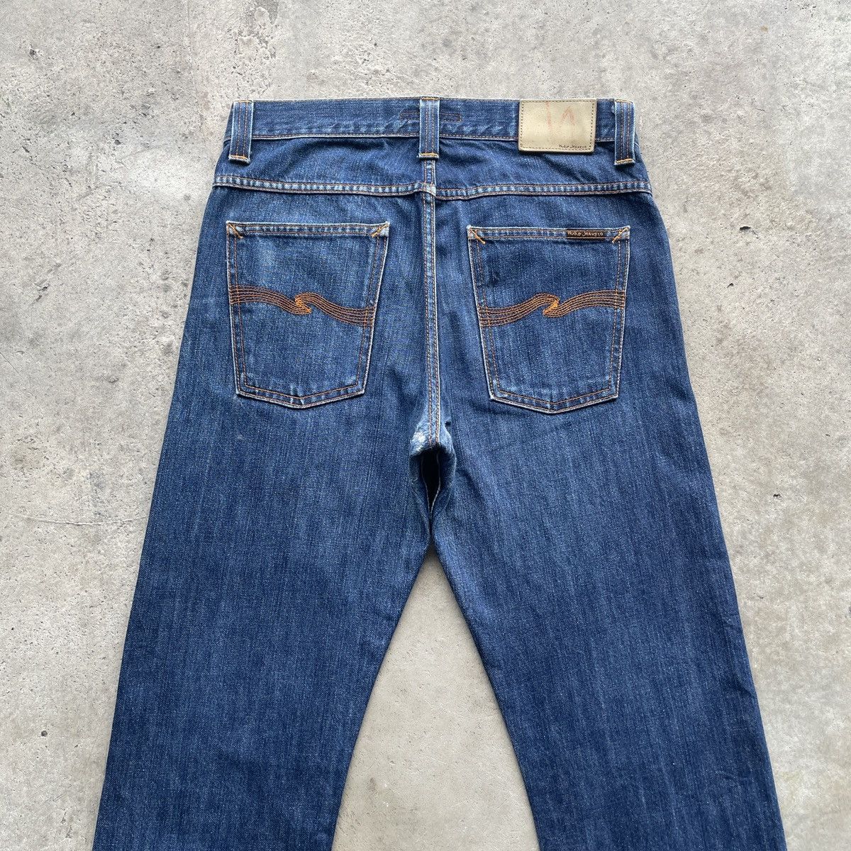 Nudie Jeans W32x31 Vintage Nudie Jeans Faded FlyButton Denim Pants Size US 32 / EU 48 - 13 Thumbnail