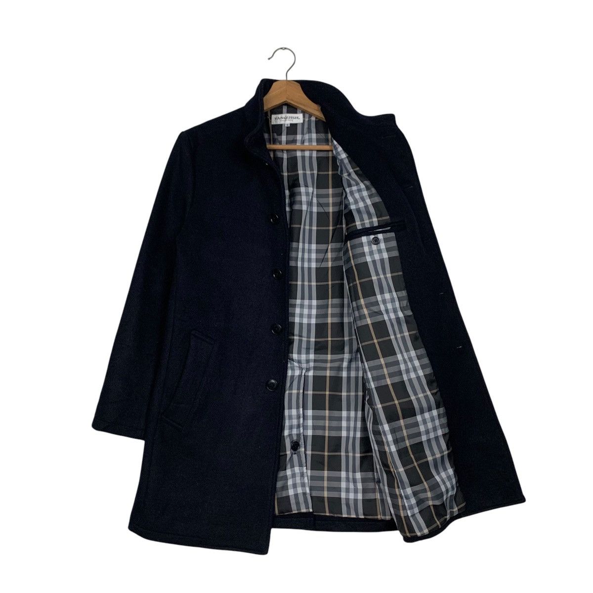 Vanquish VANQUISH Tokyo Longline Wool Coat Jacket #2705-C121 Size US S / EU 44-46 / 1 - 8 Thumbnail