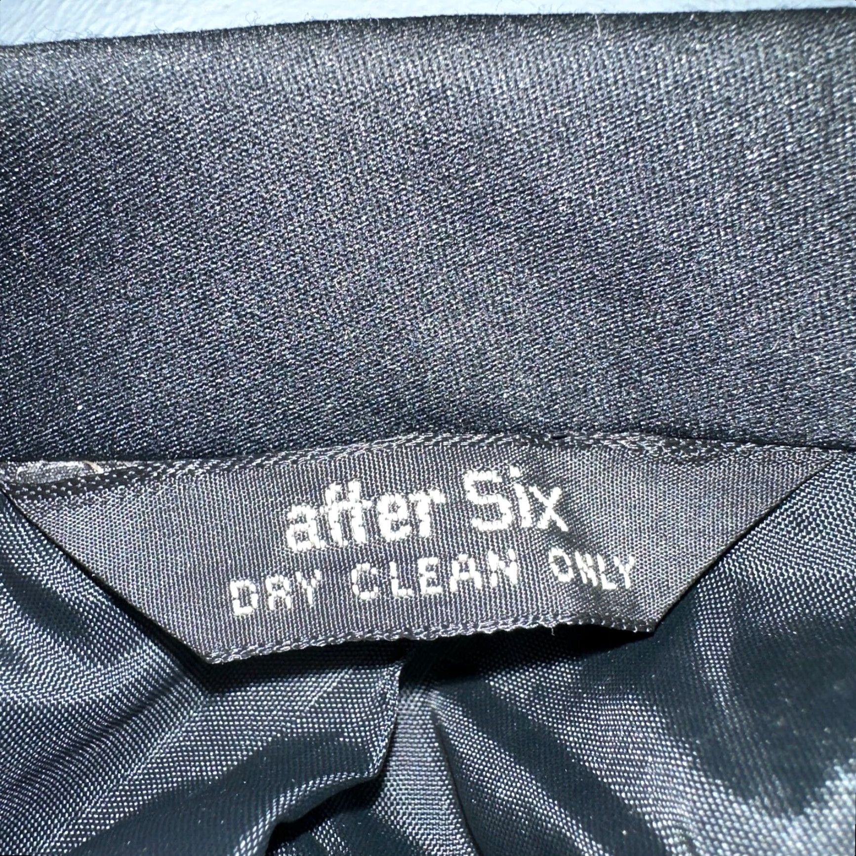 After Six VINTAGE 60s After Six Black Wool Blend Tuxedo Jacket 40R Formal Eveningwear Mens Size 40R - 5 Thumbnail