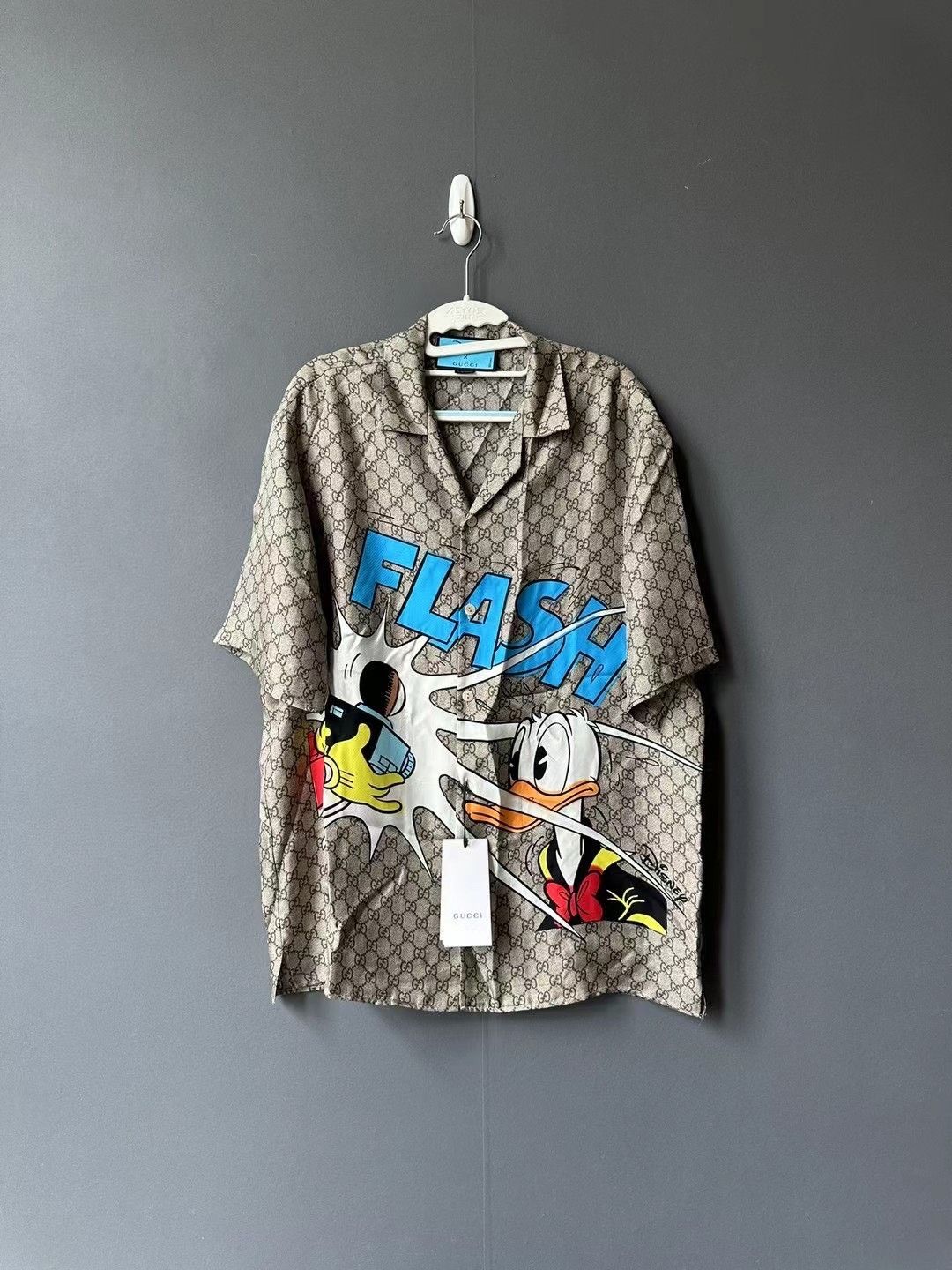 Gucci Gucci Donald Duck full-print short-sleeved shirt 2501-Nexta Size US S / EU 44-46 / 1 - 1 Thumbnail