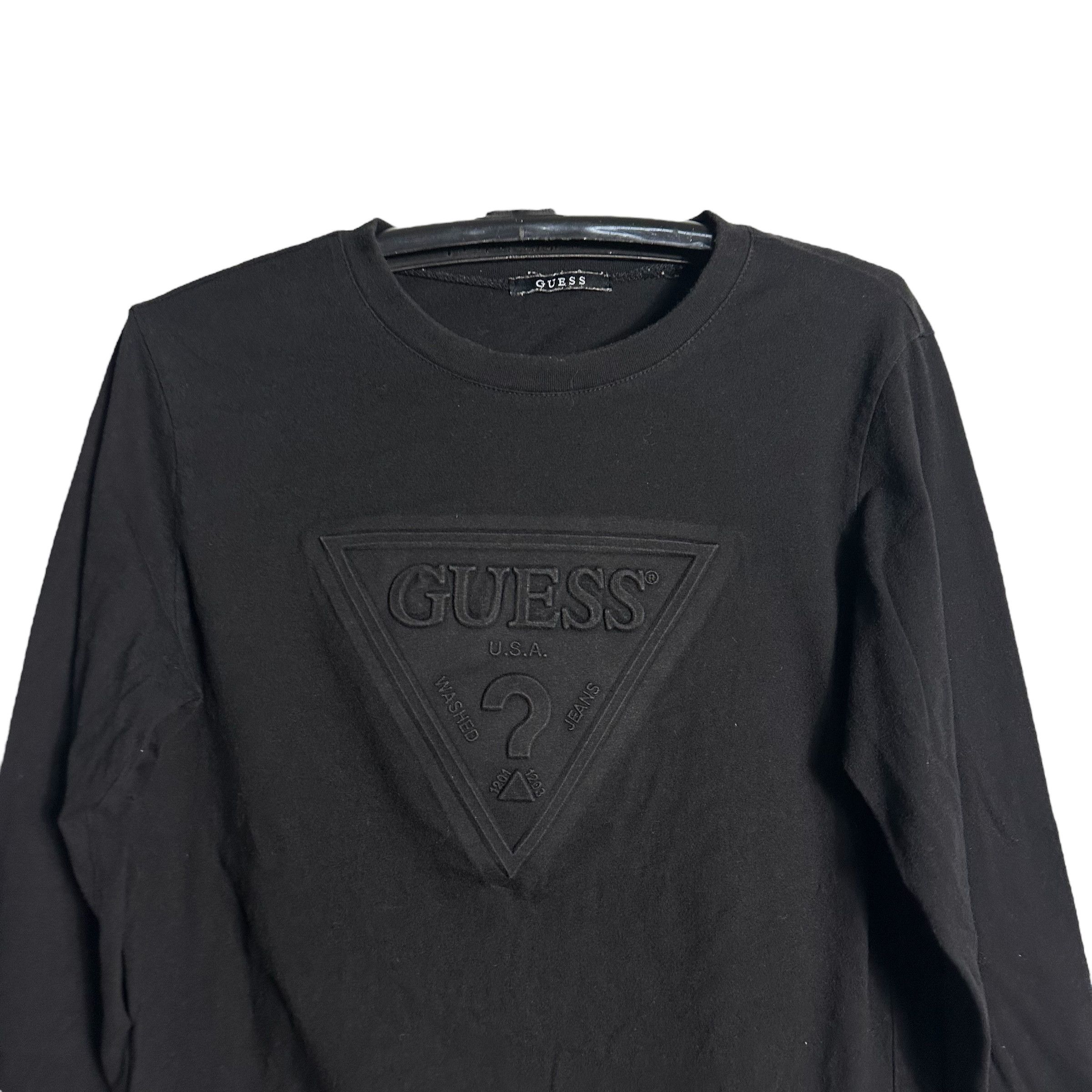 Guess 🔥RARE🔥Vintage Guess USA Jeans L/Sleeve T-shirt Size US M / EU 48-50 / 2 - 2 Thumbnail