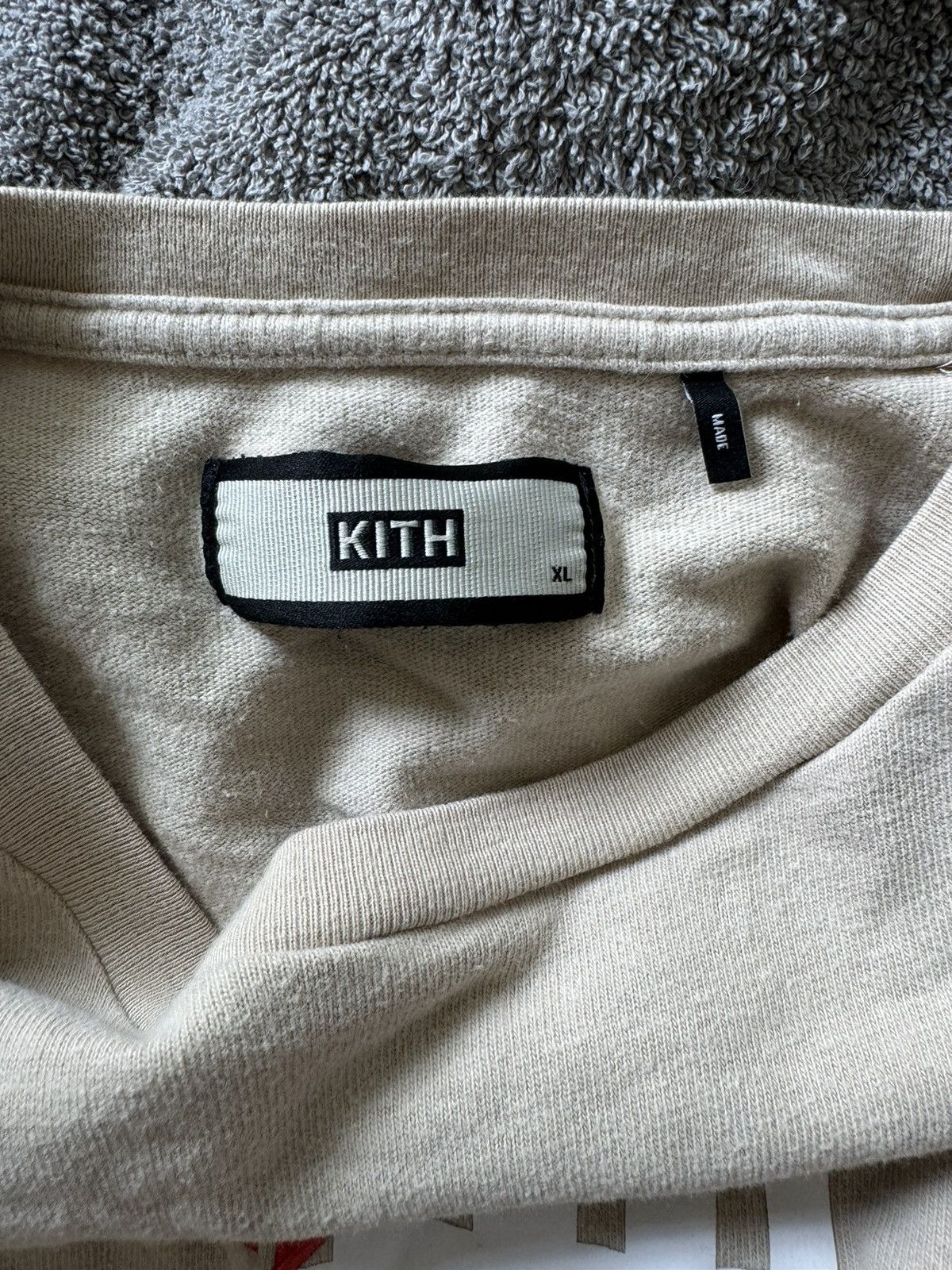 Kith × Vintage Kith Slash Logo Tee Size US XL / EU 56 / 4 - 2 Thumbnail