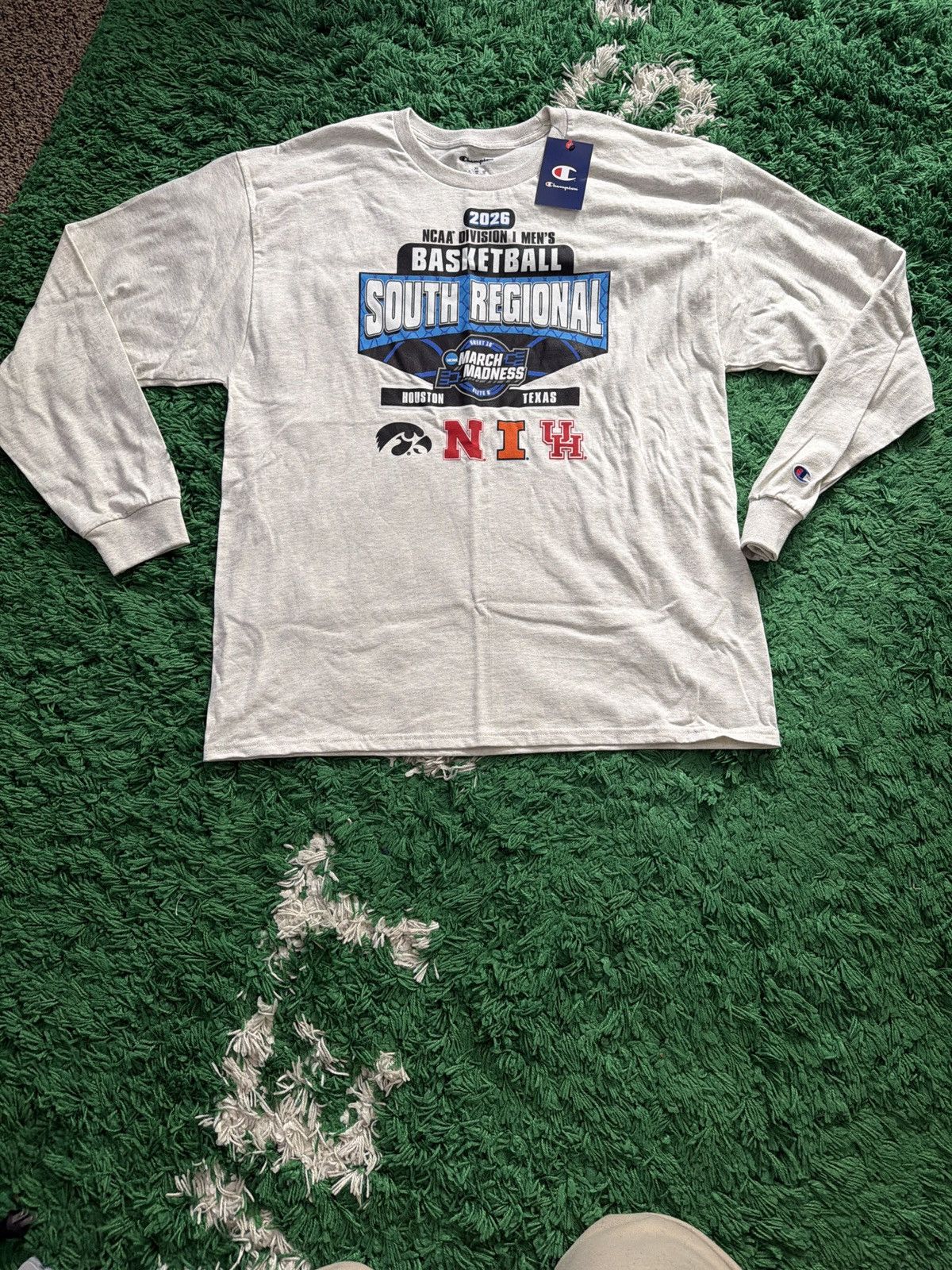 Champion 2026 March Madness - Iowa, Nebraska, U of H, Illinois Size US XL / EU 56 / 4 - 1 Thumbnail
